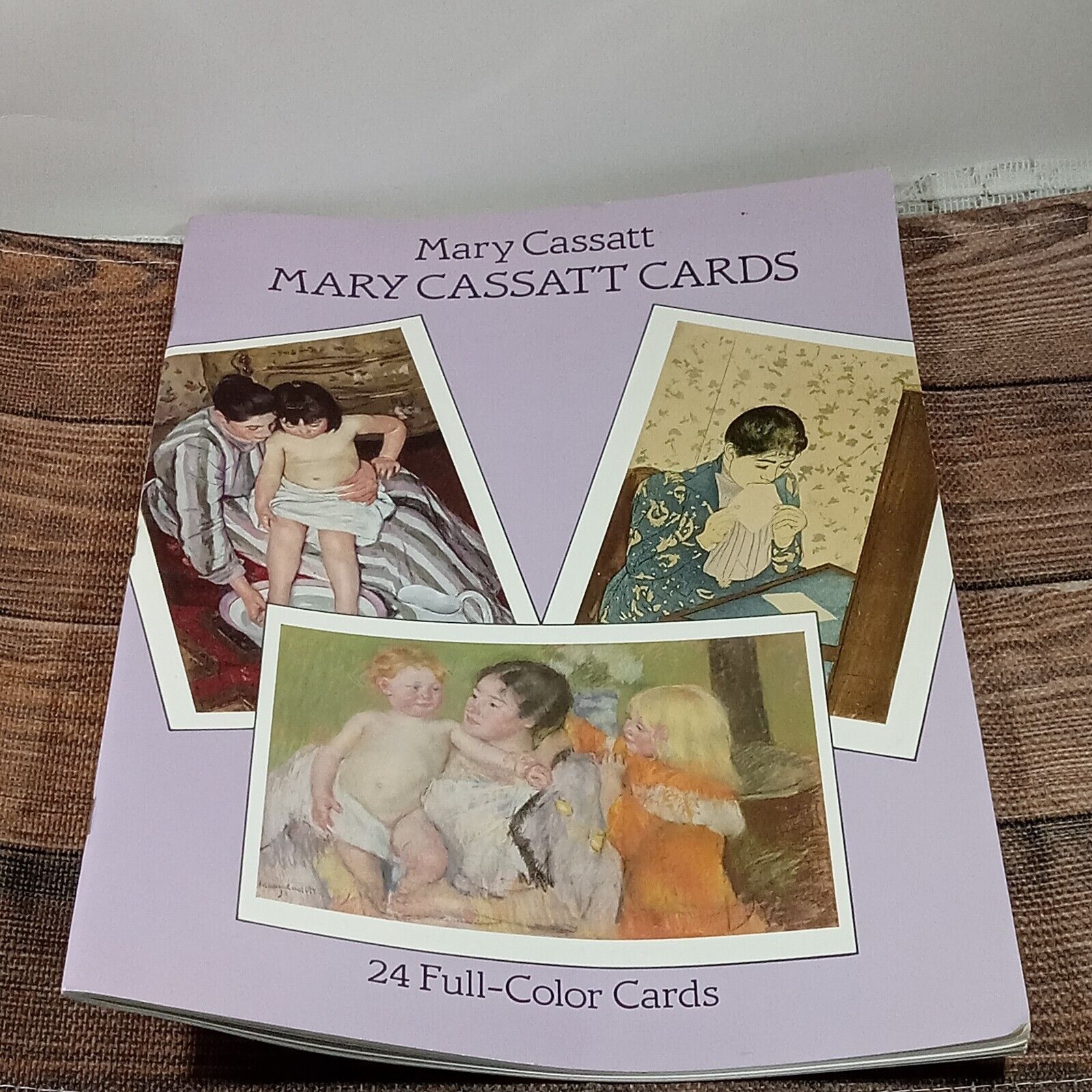 MARY CASSATT 24 POST CARDS Art Dover Publications UNCUT Book full color