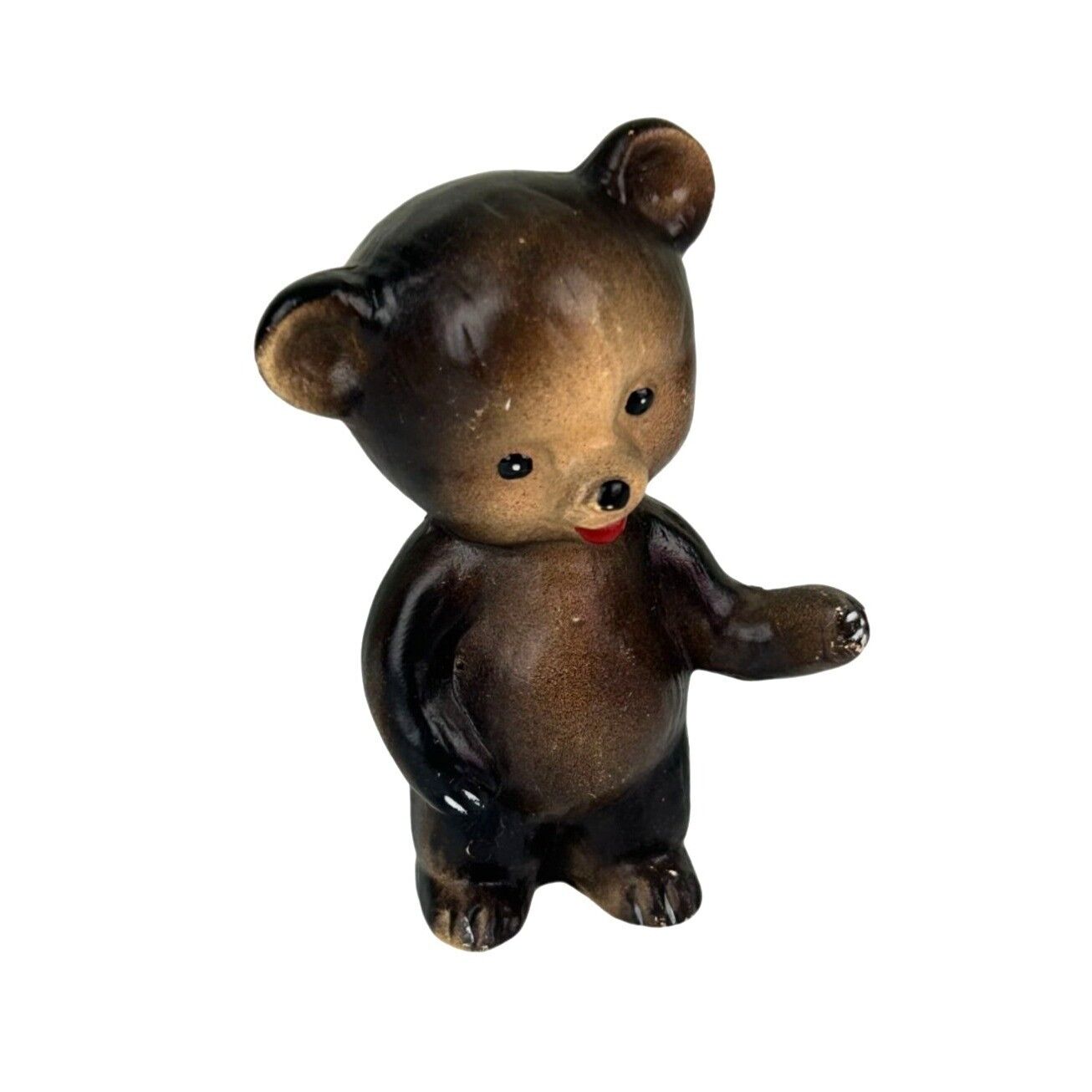 RARE Bradley Exclusives Japan Vintage Ceramic Brown Bear Figure Kitsch Decor