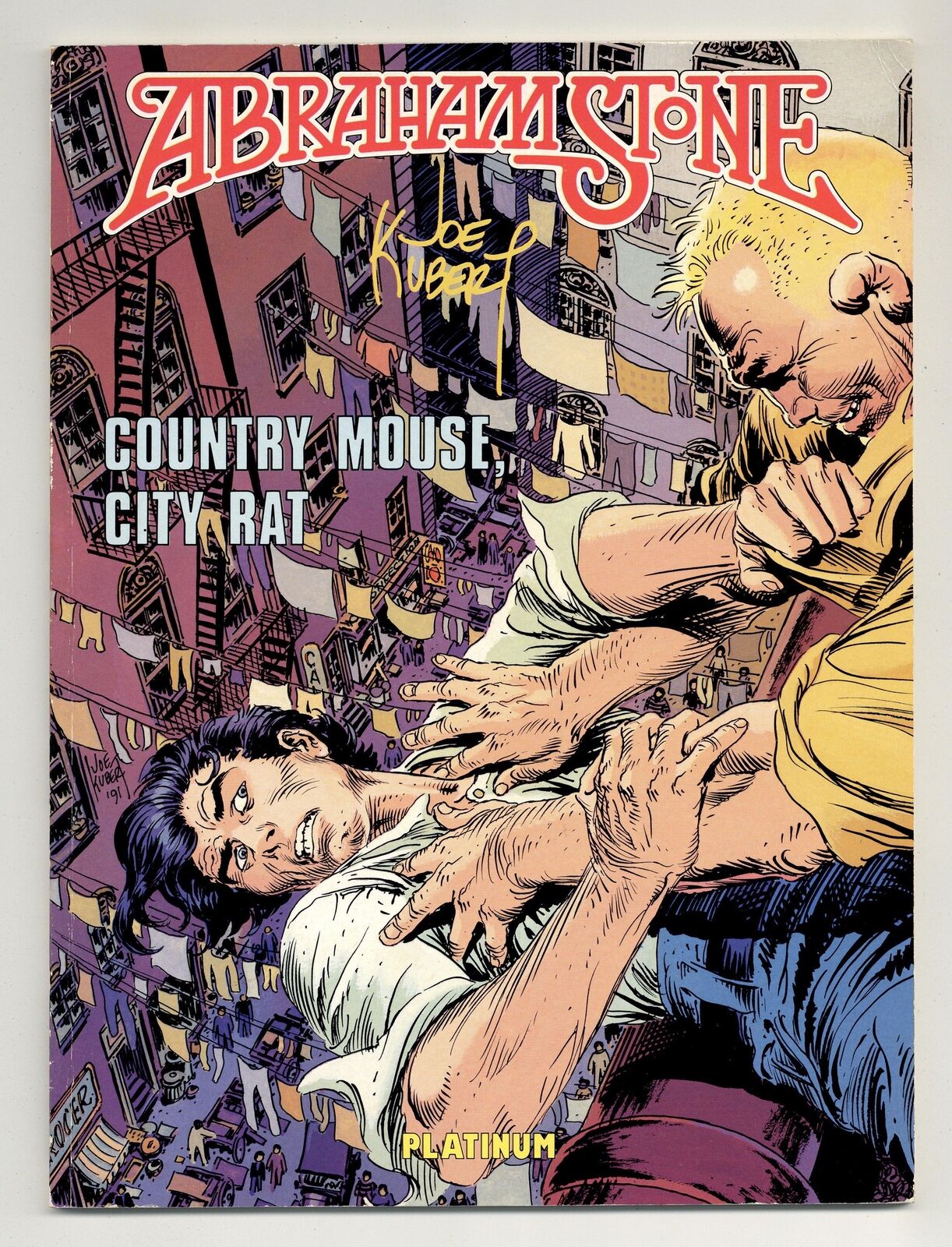 Abraham Stone Country Mouse, City Rat GN #1-1ST FN+ 6.5 1991