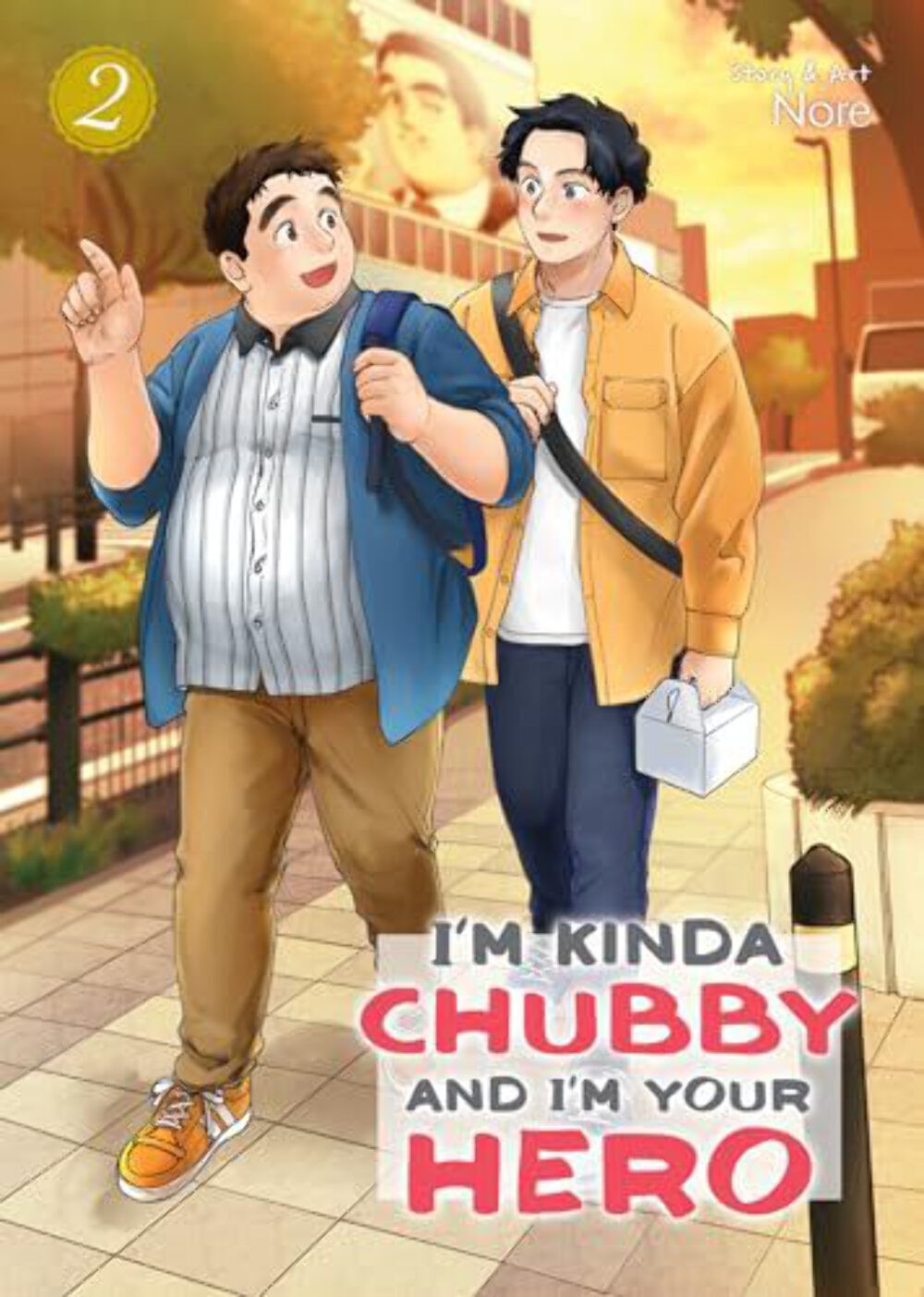 I'm Kinda Chubby and I'm Your Hero Vol 2 Used English Manga Graphic Novel Comic