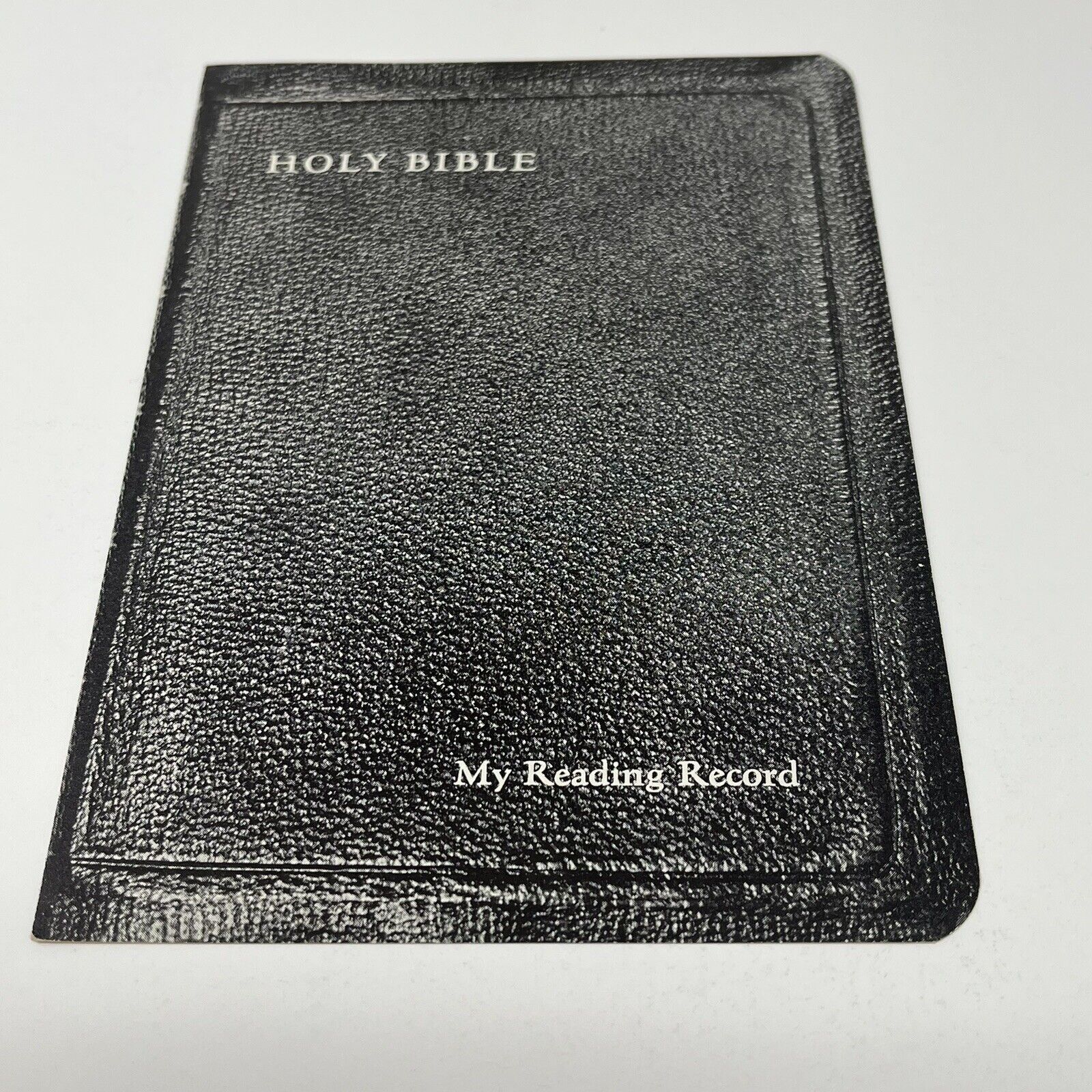 Vintage American Bible Society Holy Bible My Reading Record Unused