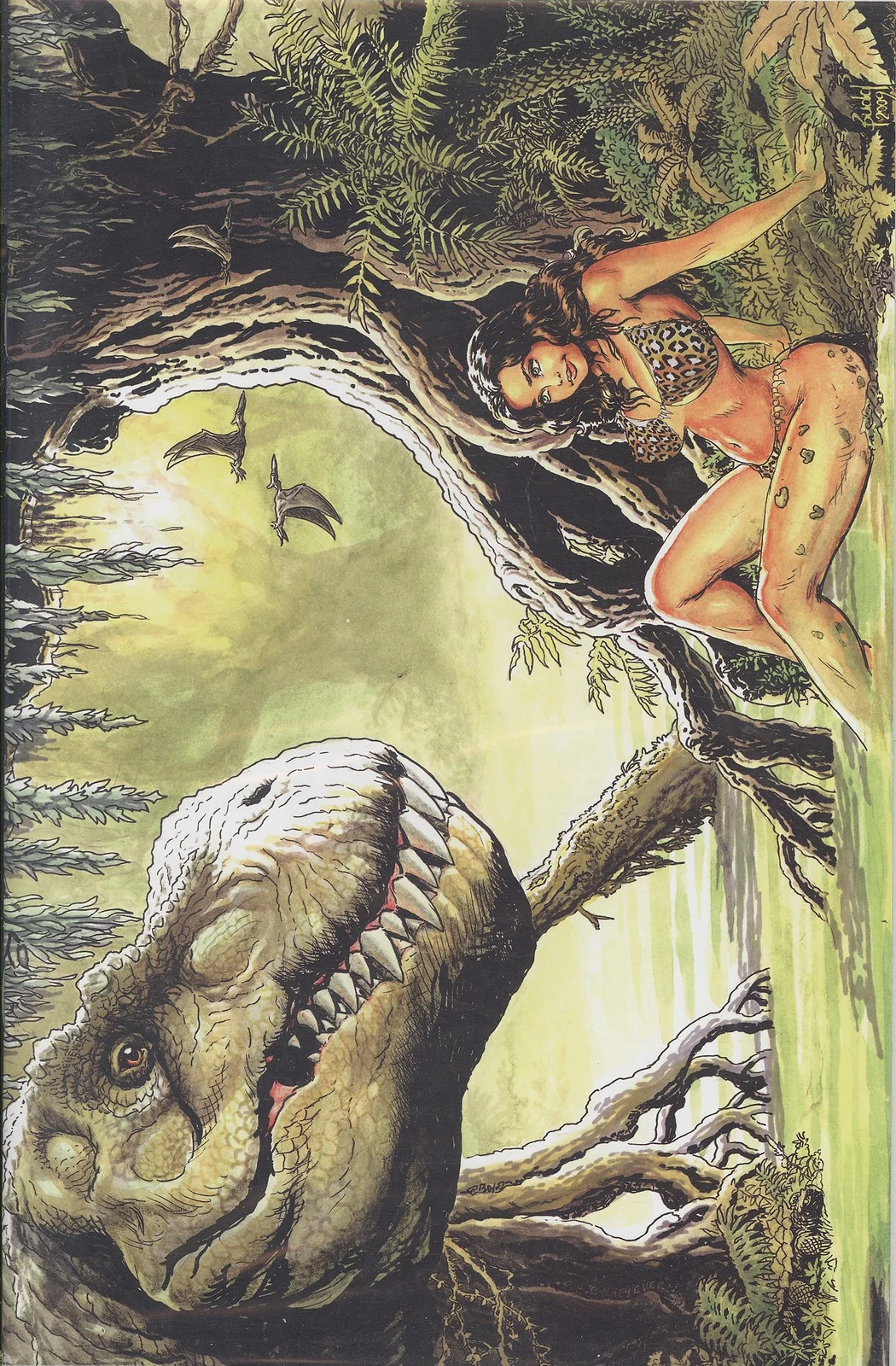 Cavewoman Prehistoric Pinups (2001) #7C NOS
