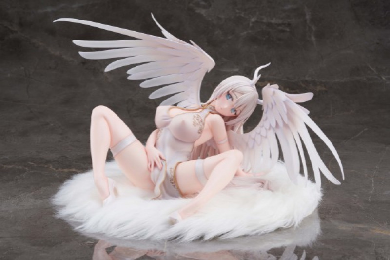 PartyLook White Angel Beautiful Girl 1/4 Scale Figure Anime Limited Toy