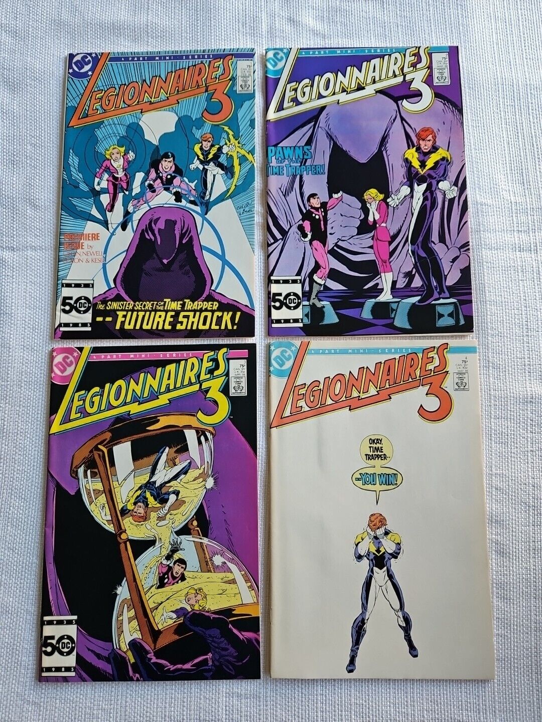 Legionnaires 3 Comic DC Lot Of 4