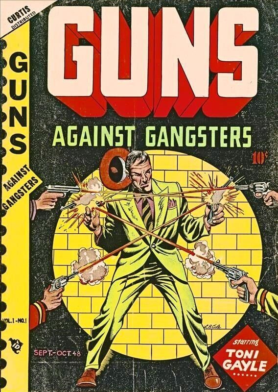 Guns Against Gangsters #1 Photocopy Comic Book
