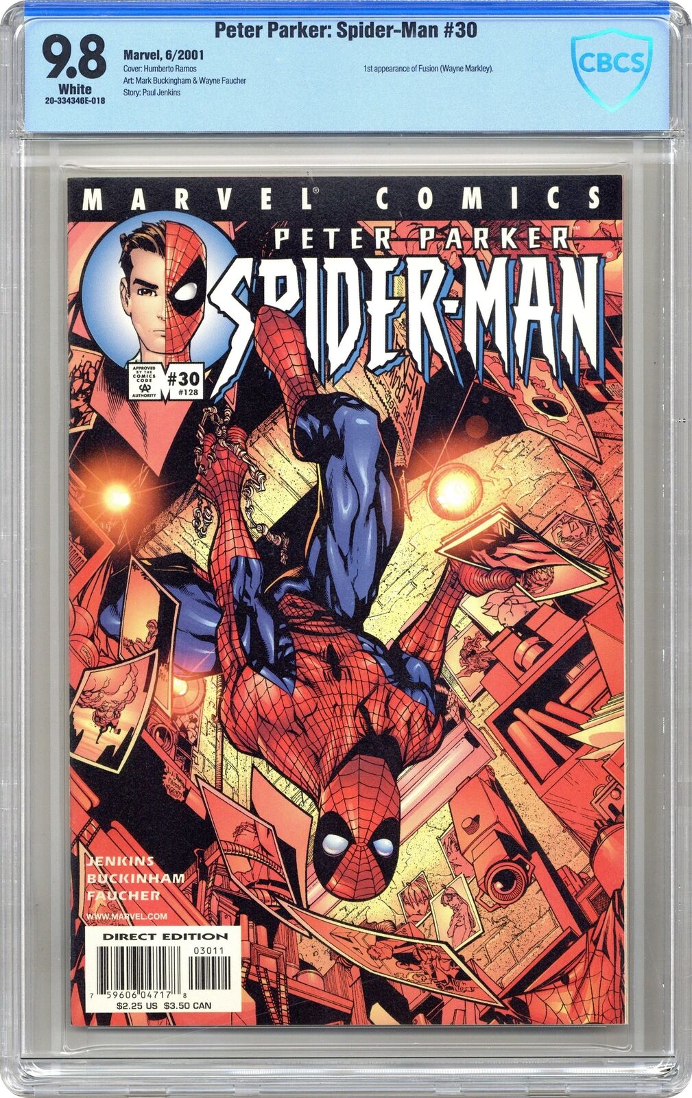 Peter Parker Spider-Man #30 CBCS 9.8 2001 20-334346E-018