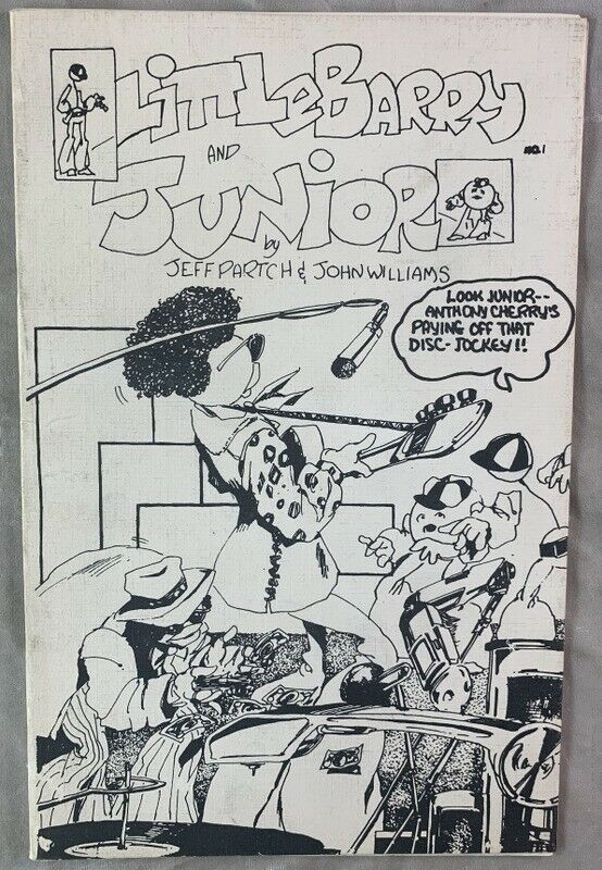 Scarce 1980s Comic Book Little Barry & Junior Jeff Partch John Williams