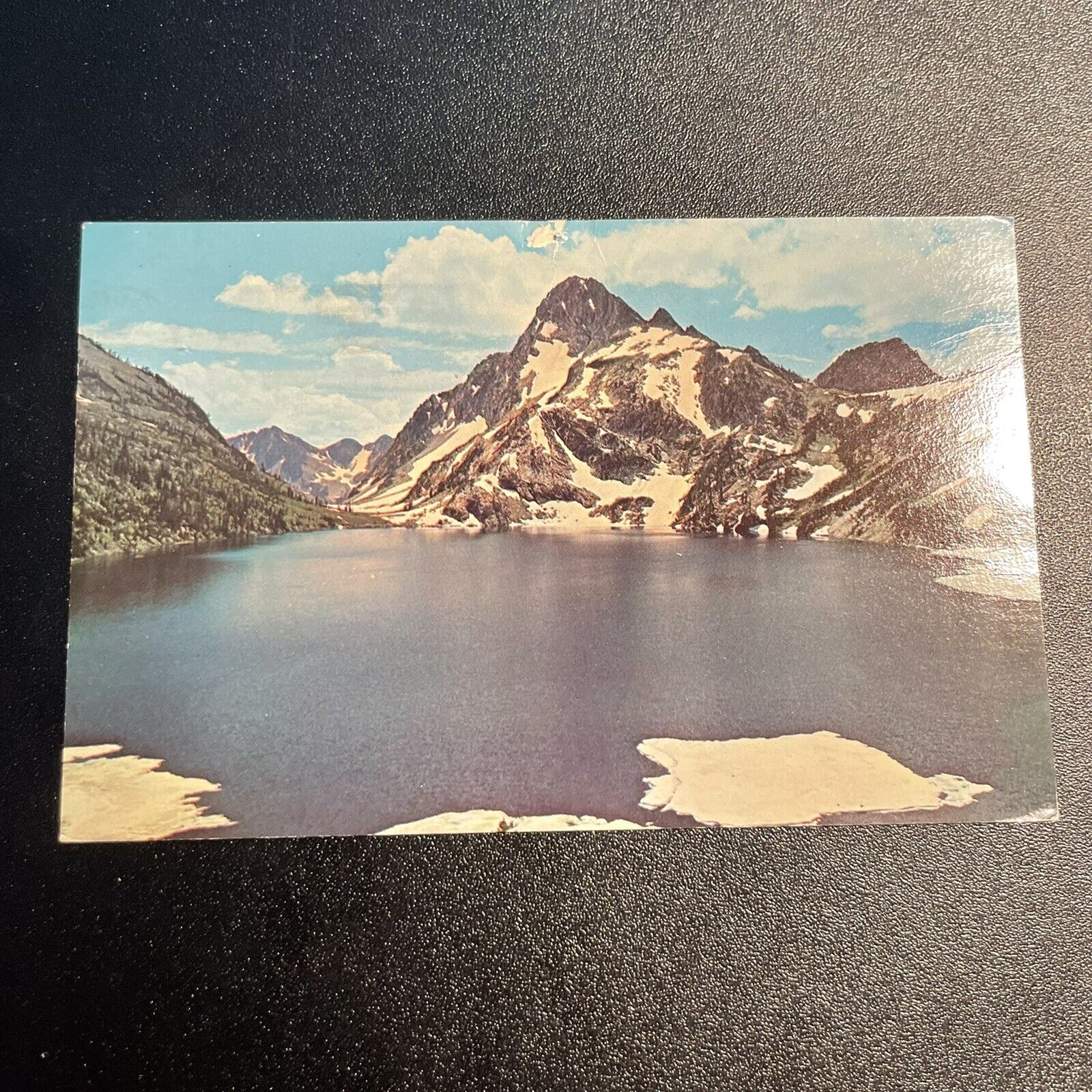Postcard Stanley Idaho Stanley Lake In Sawtooth Mountains B3