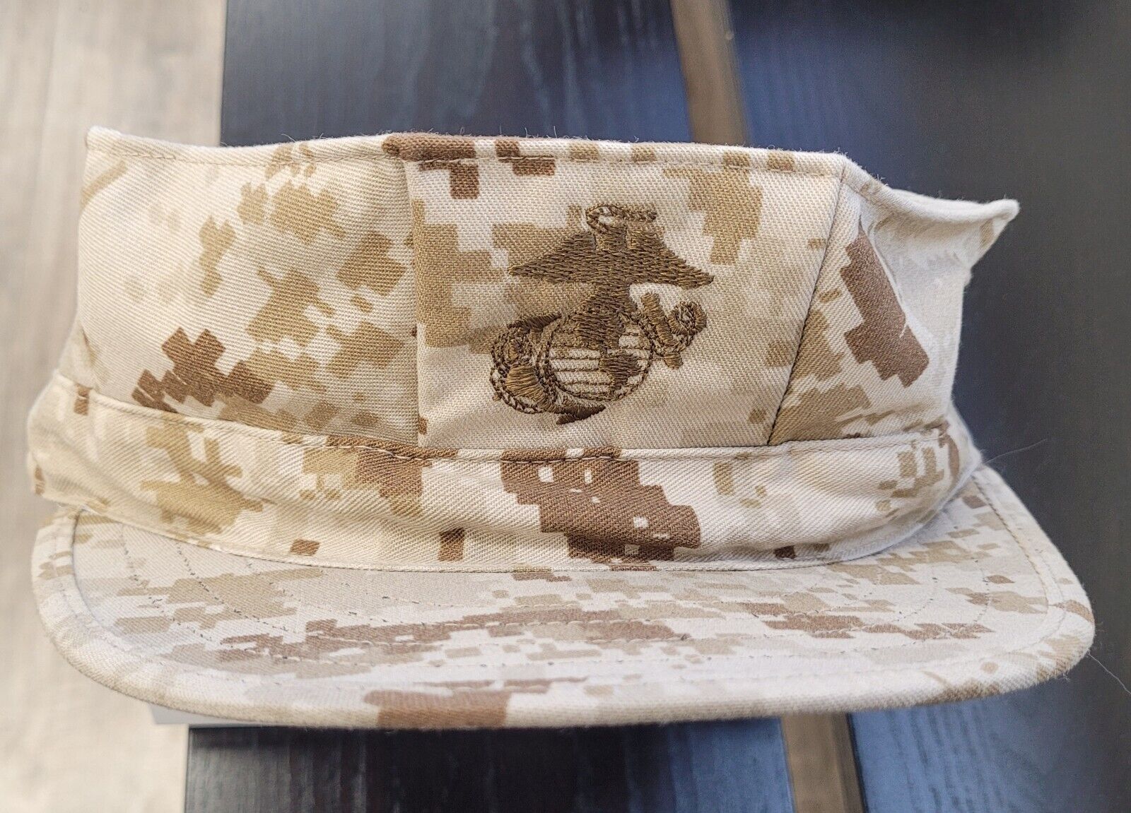  Details about USMC Marine Corps Garrison Marpat Cover Hat Cap Sz M Desert Cam