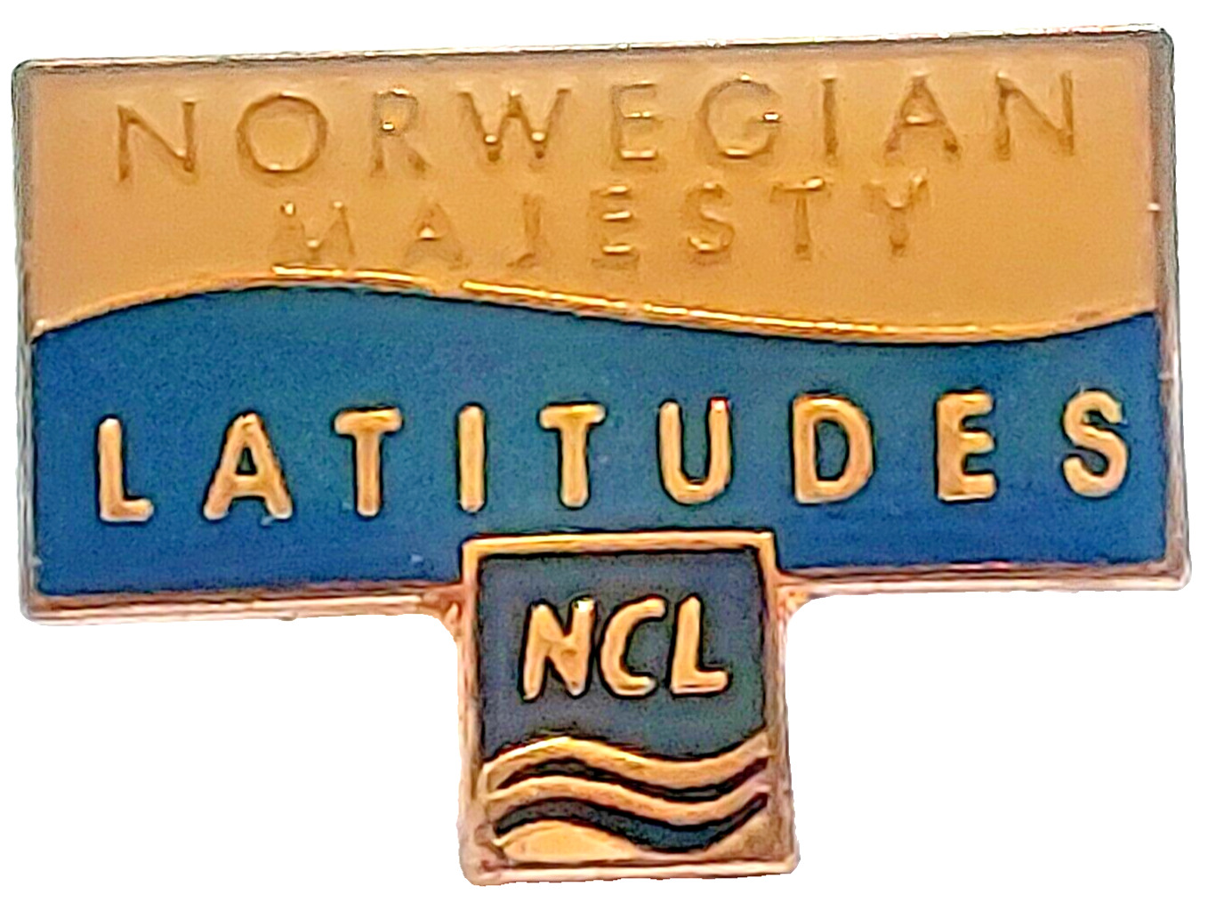 Norwegian Majesty Latitudes Norwegian Cruise Lines Lapel Pin