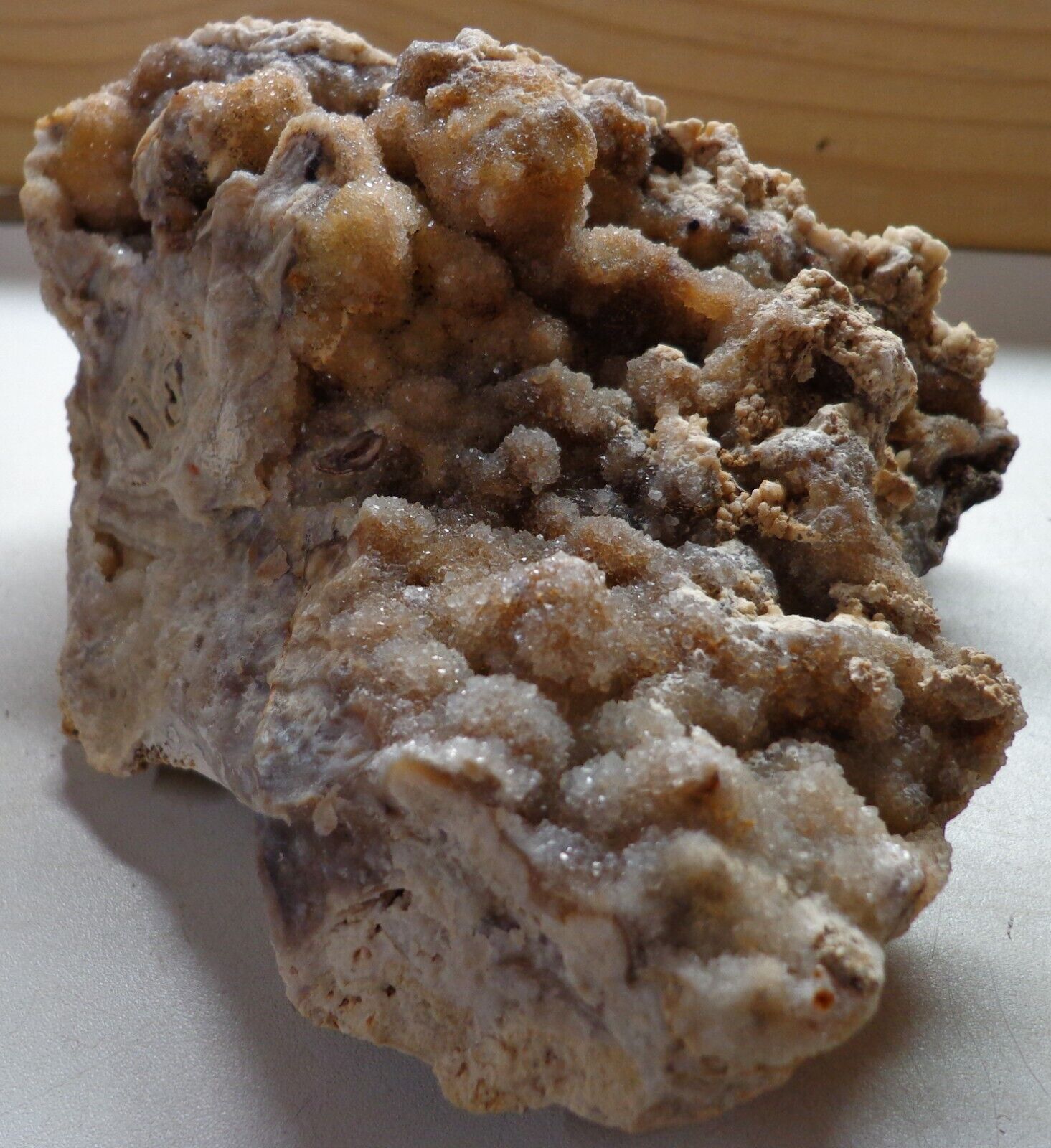 WRG- Lysite Agate 120 grams Wyoming Rough Old Stock Botryoidal Druzy Specimen