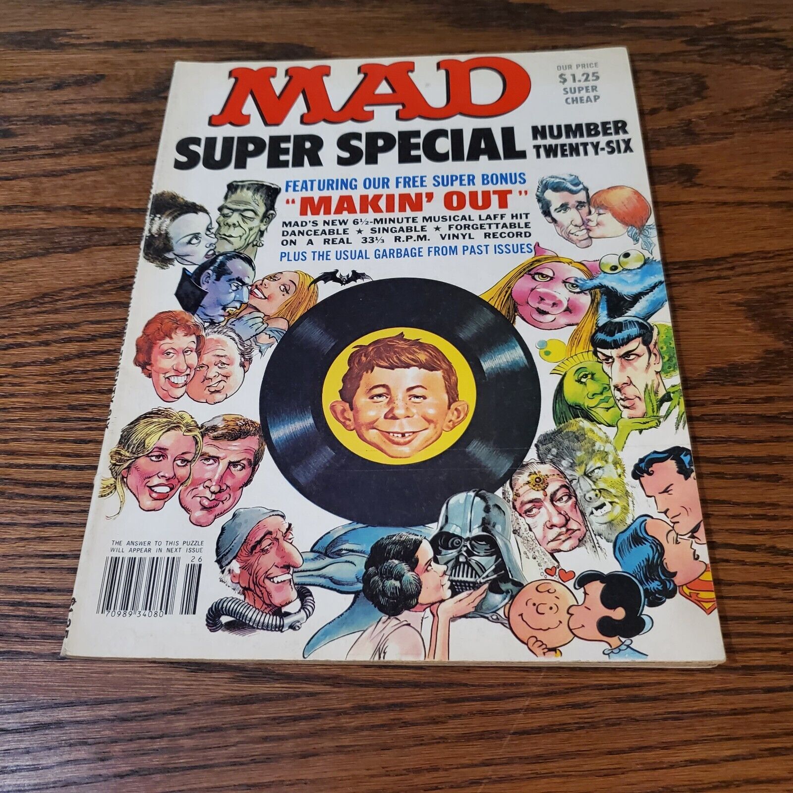 MAD SUPER SPECIAL NUMBER  TWENTY SIX Magazine, Record Removed
