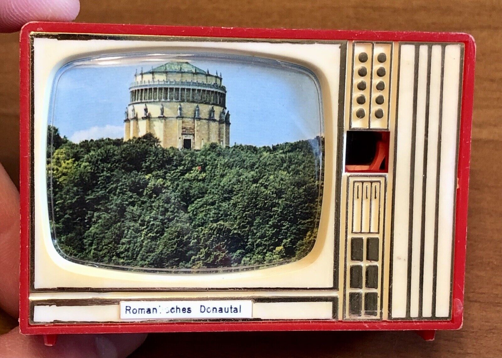 VTG Western Germany Romantisches Donautal Castle Viewfinder Pic Television READ