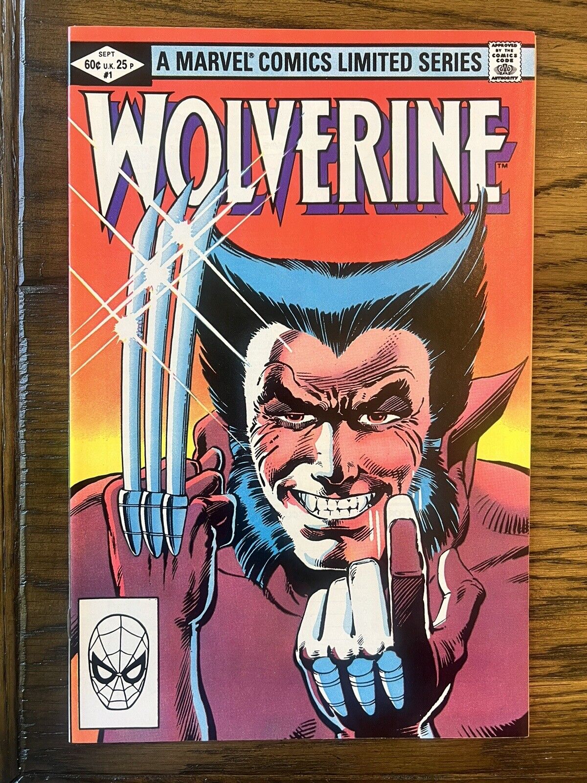 Wolverine 1, 1982 NM+ 9.6 + Copy.  Stunner