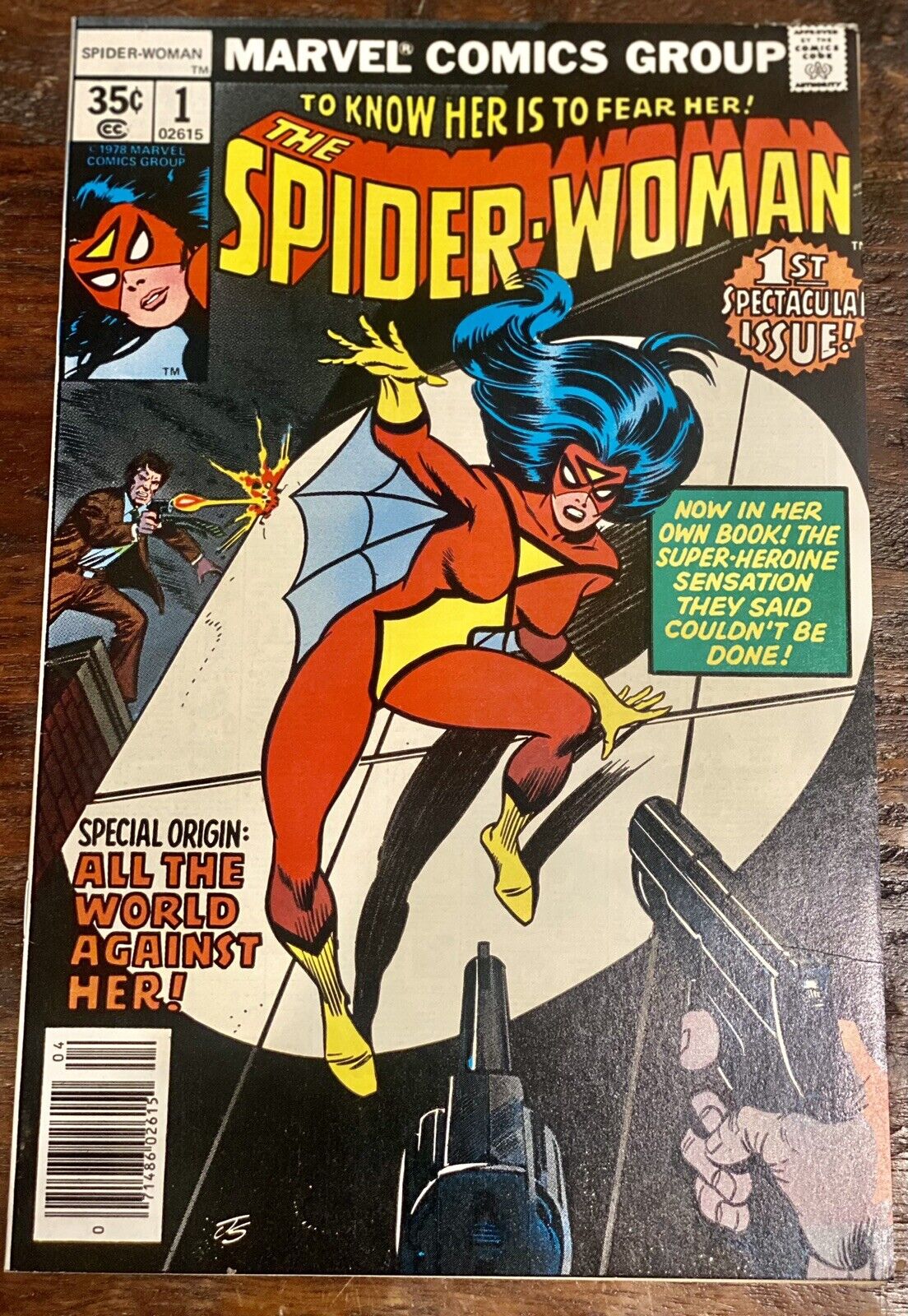 Spider-Woman (1978) #1  VF/NM- Origin Spider-Woman (Jessica Drew)