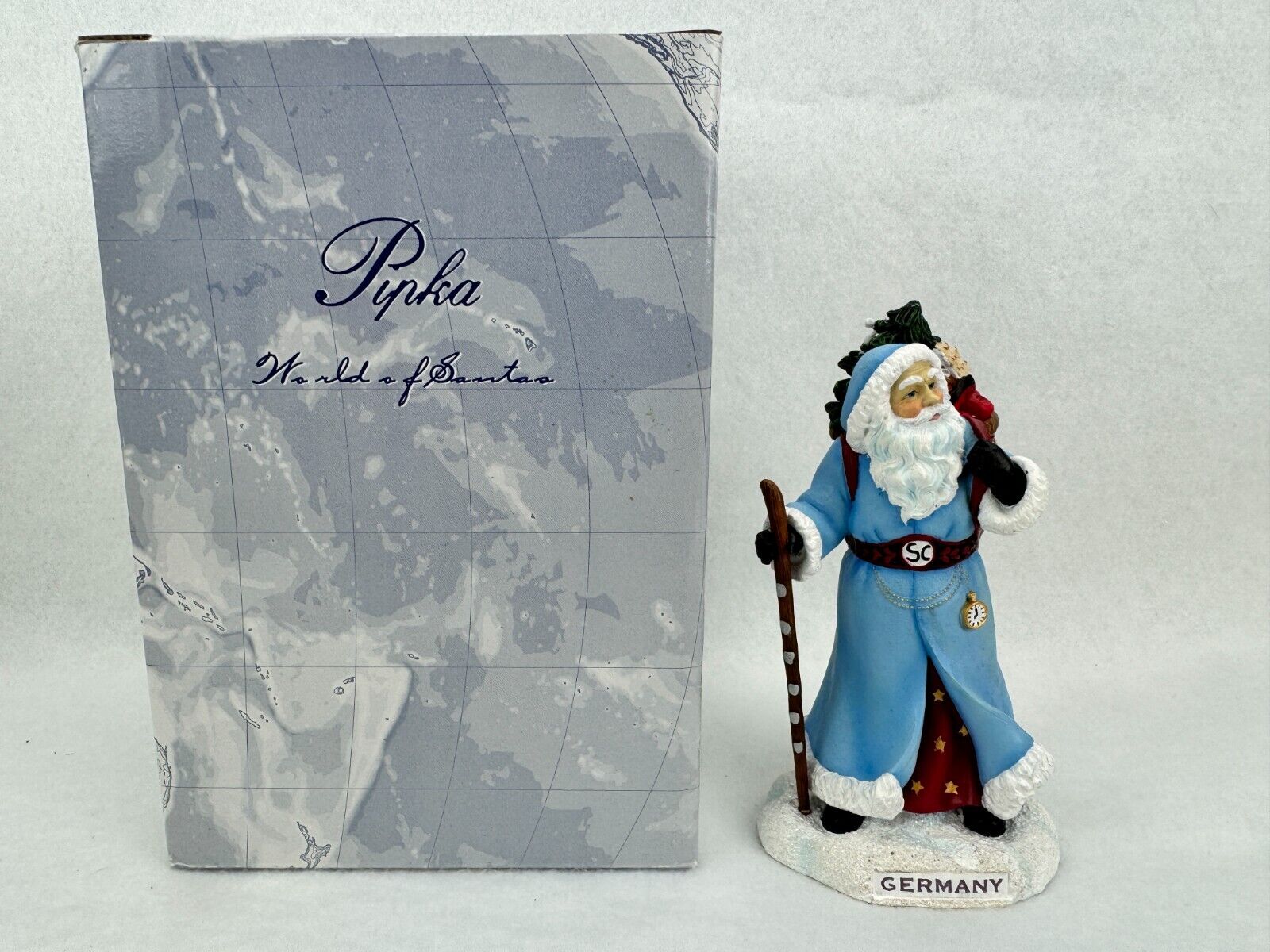 Pipka World of Santa\'s Germany Resin Figurine 2004 Christmas