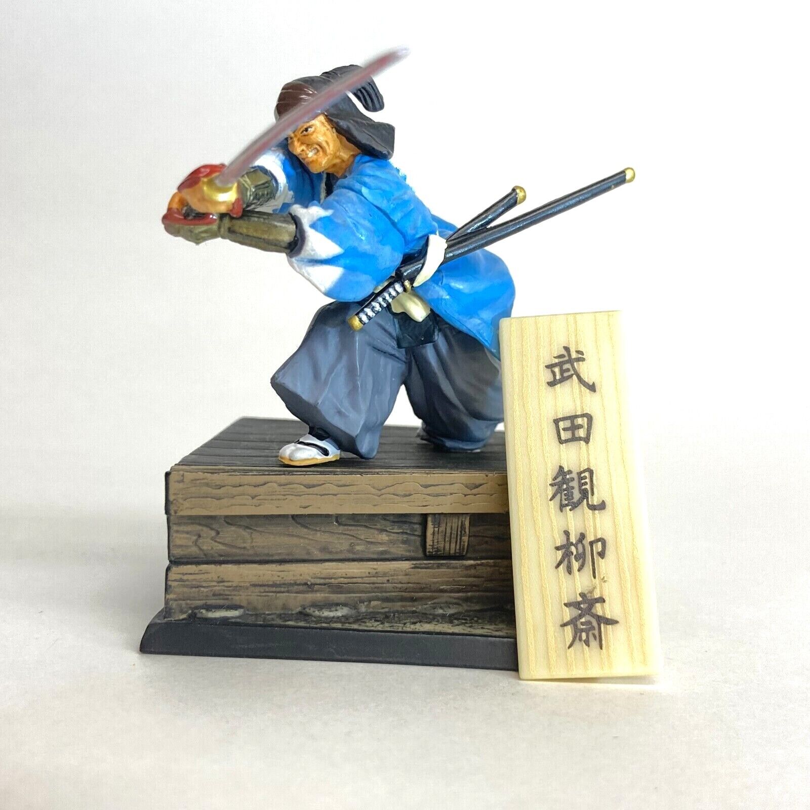 Shinsengumi Ikedaya-soudou Samurai Mini Figure #9 Takeda Kanryusai Furuta Japan
