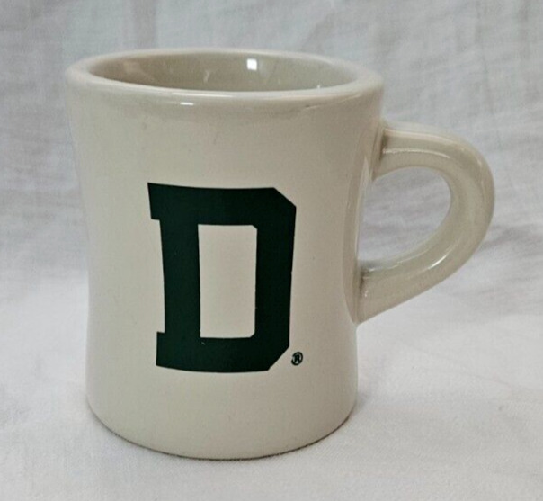 Dartmouth D Coffee Mug Diner Style Thick Walled Ceramic Collegiate Licensed NH R