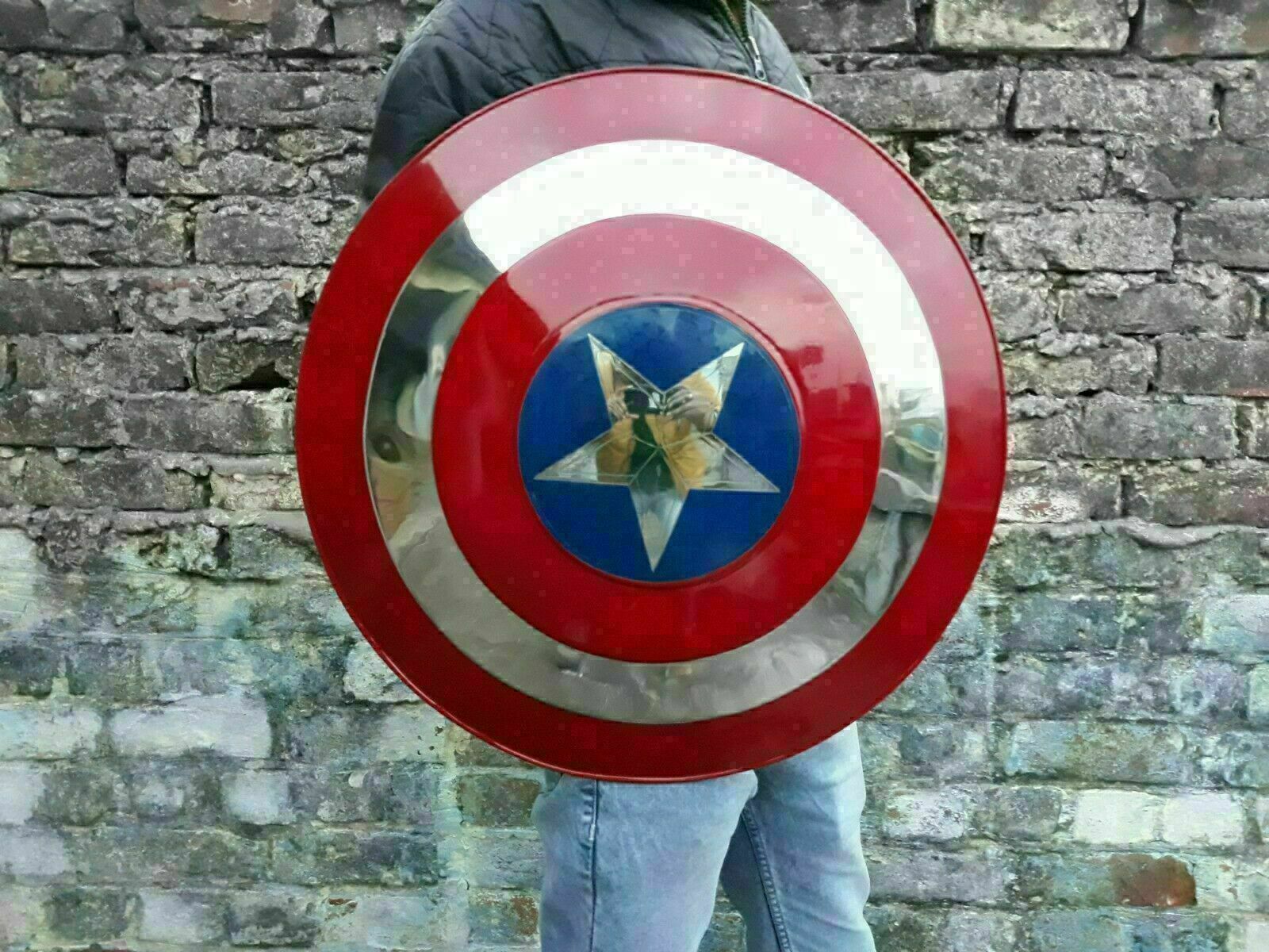 Captain America Shield, Marvels Avengers Legend Fully Functional Iron Man Metal 