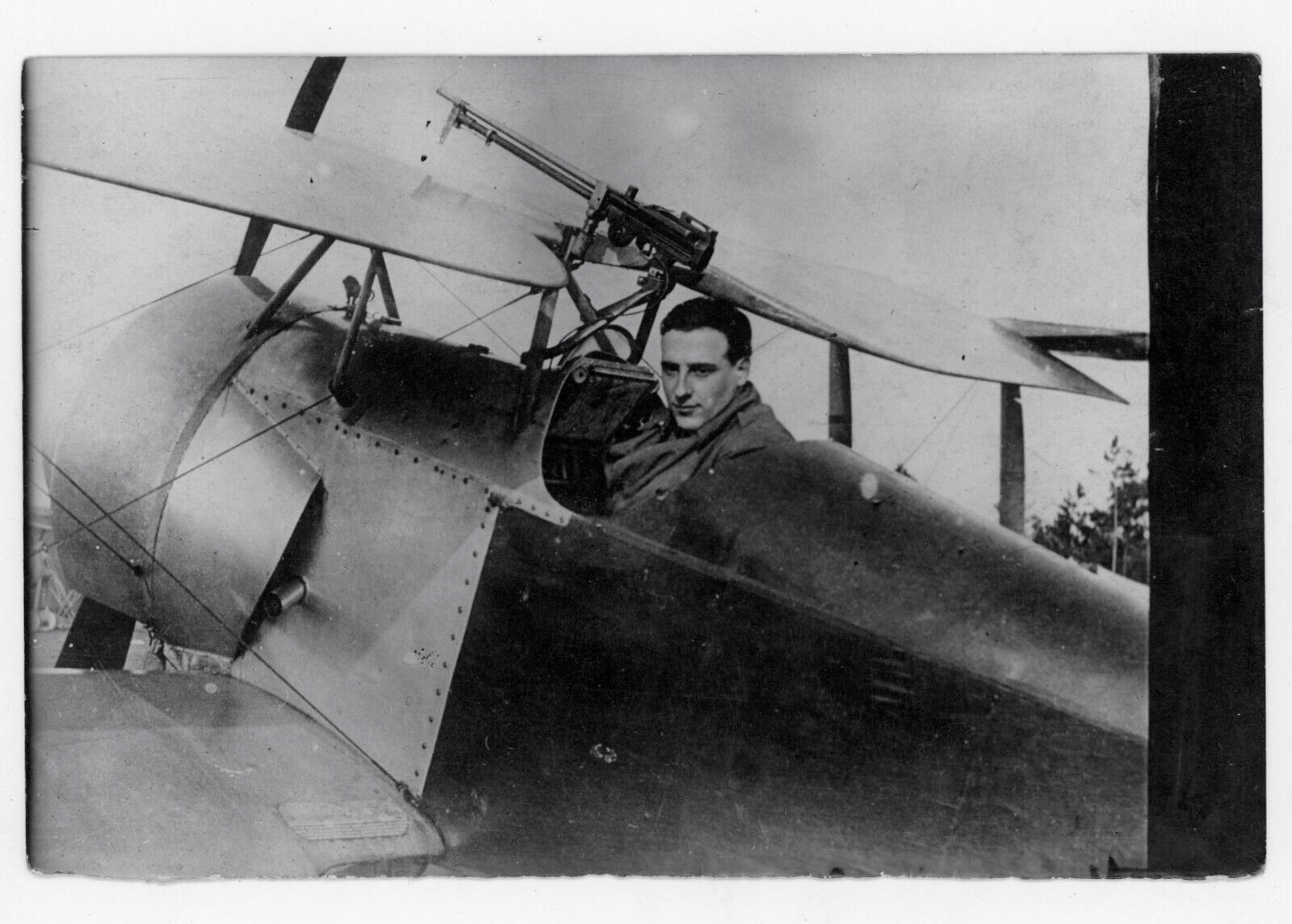 JEAN NAVARRE FRENCH WWI ACE VINTAGE WARTIME PHOTOGRAPH