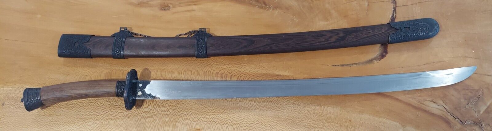 Chinese Martial Arts KUNG-FU Katana Broadsword Sword Knife High Carbon Steel
