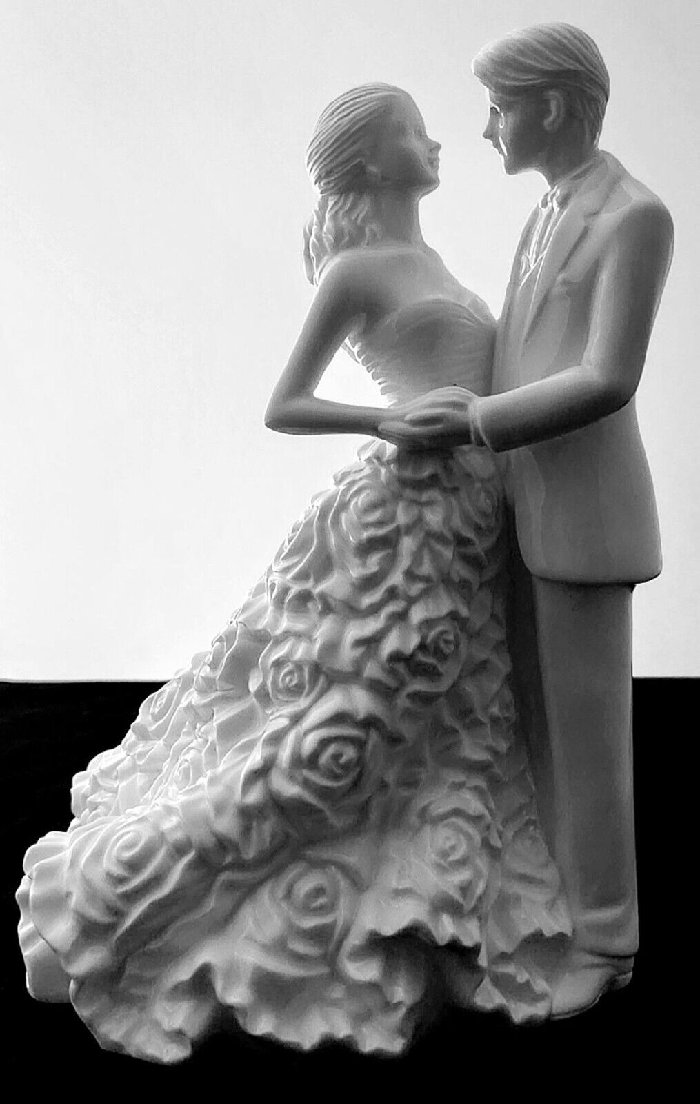 Modern Love Bride & Groom Cake Topper by Monique Lhuillier for Royal Doulton