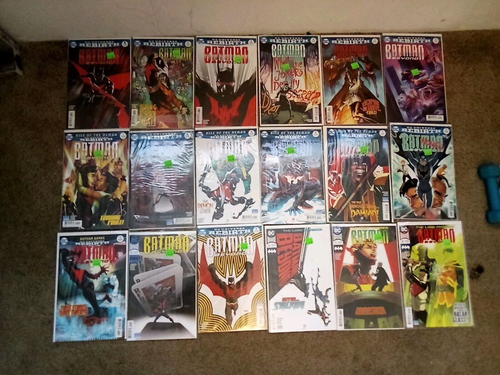 Batman Beyond (DC Rebirth) All 1-50 Mint Condition With Multiple Variants.