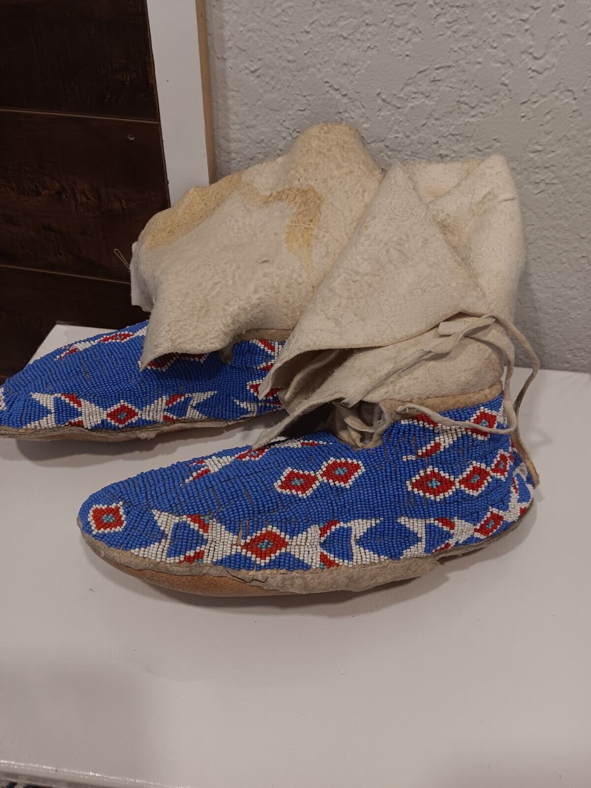 vintage native american moccasins
