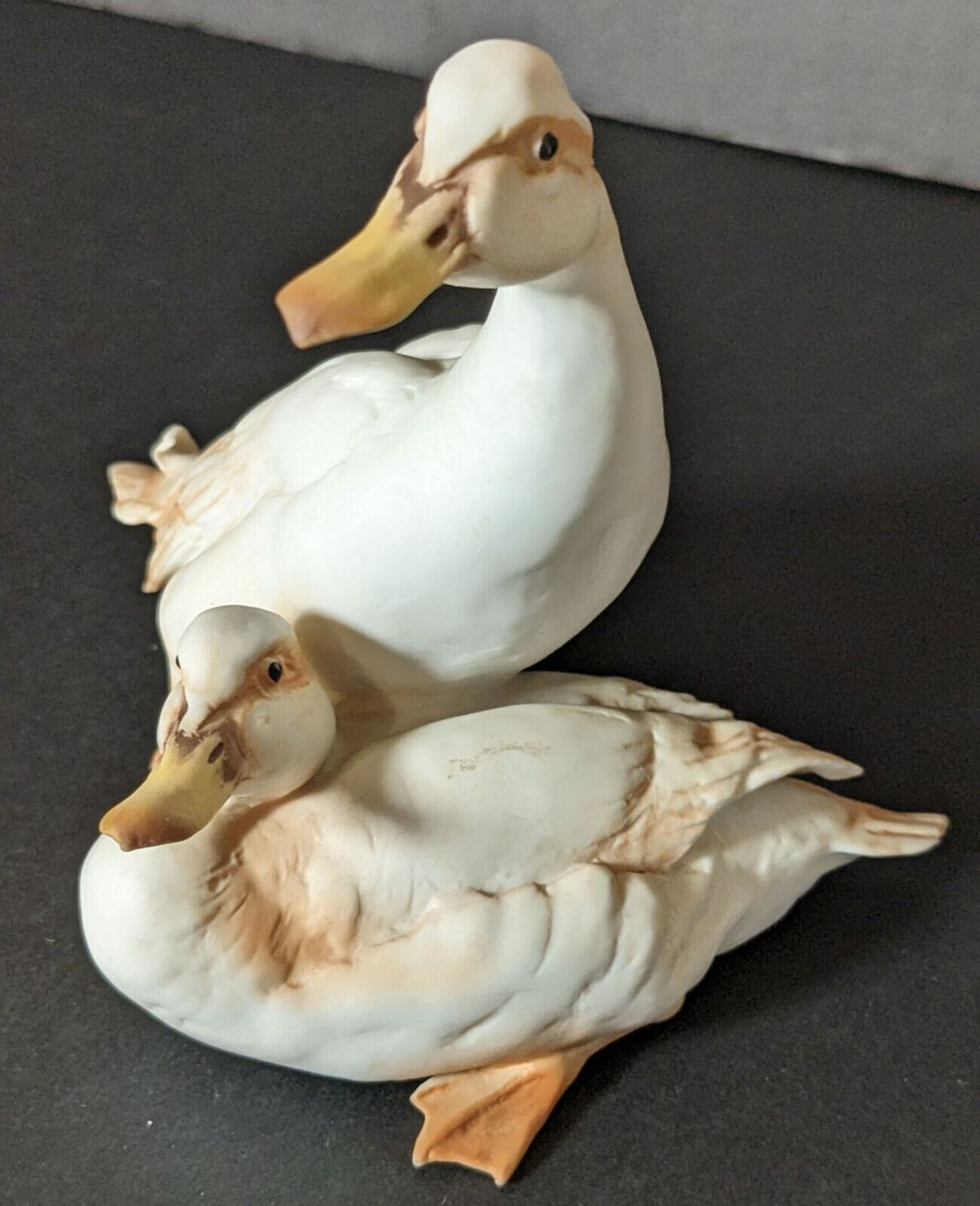 KA Duck Family, Geese No. 522, Kaiser W. Germany Porcelain, Signed Tay