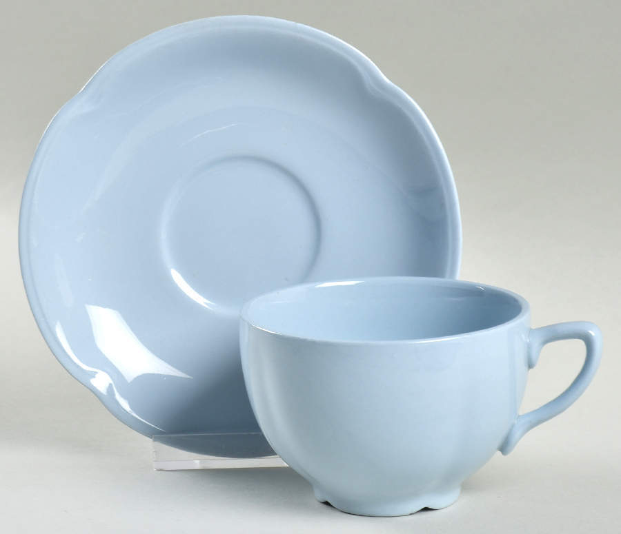 Johnson Brothers Greydawn Blue Cup & Saucer 6986750