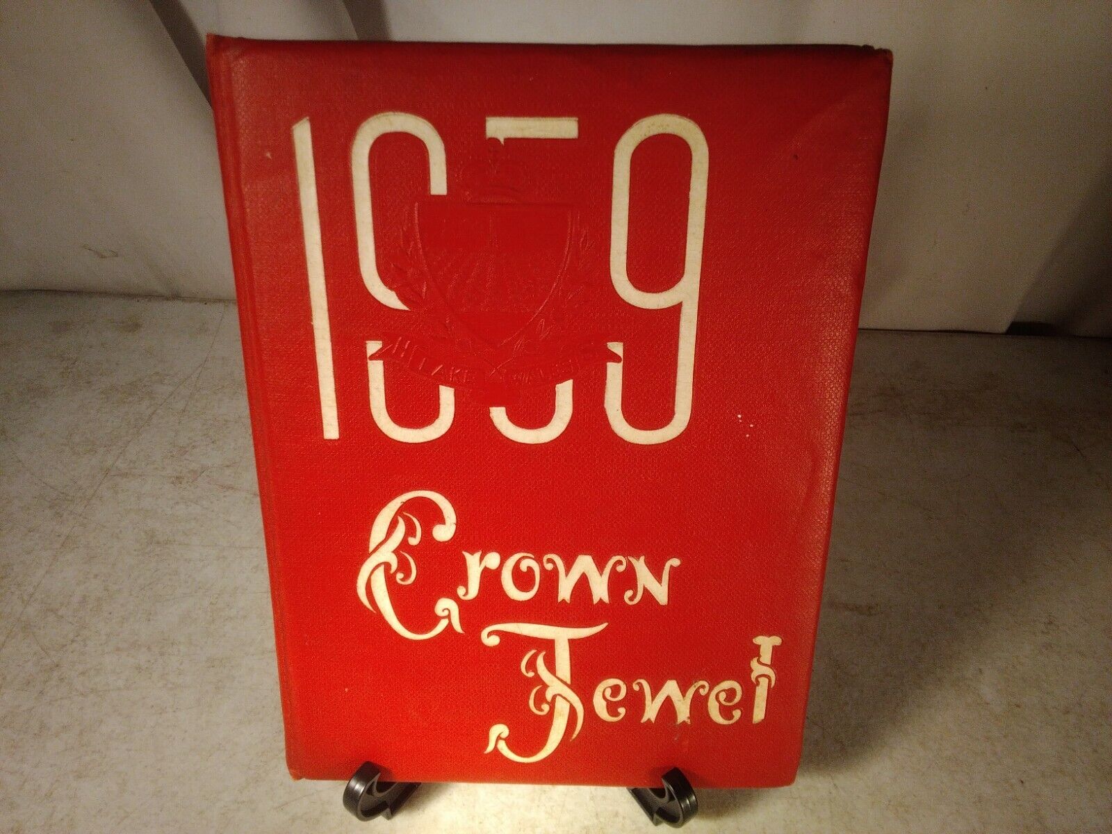 1959 Lake Wales High School Yearbook Crown Jewel