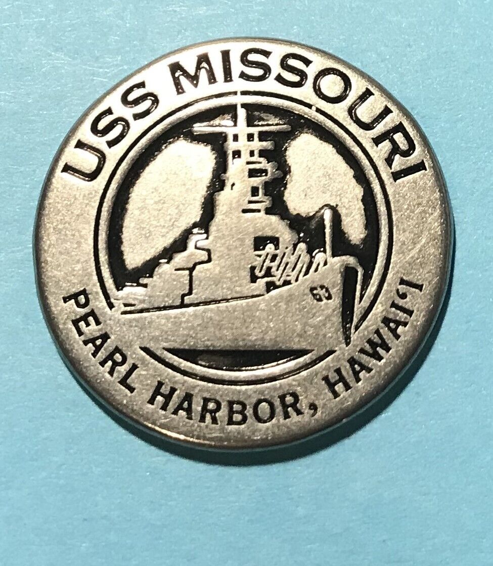 USS Missouri Pearl Harbor Collectible Token