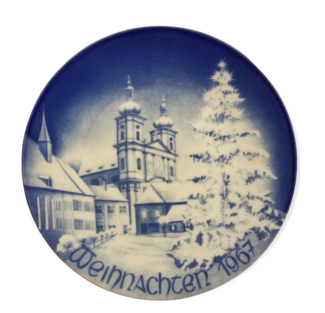 Bareuther Bavaria Germany 1967 Stiftskirche Church 8in Decor Plate