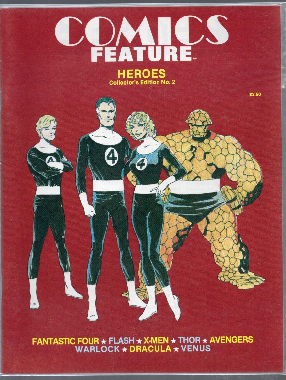 Comics Feature Heroes #2 New Media 1984 NM/M 9.8