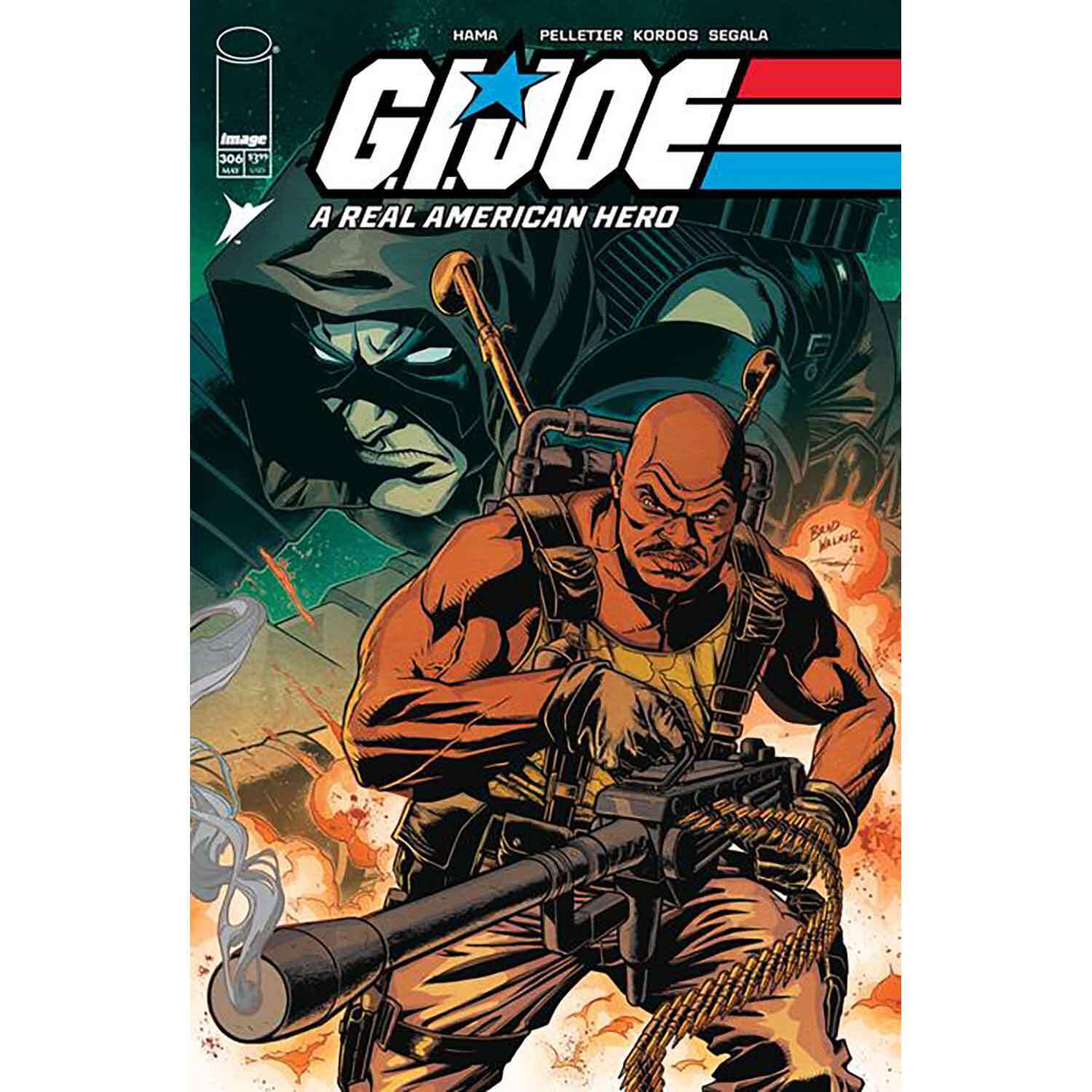 G.I. Joe A Real American Hero #306 Cover C Walker & Segal 1:10 Variant Image