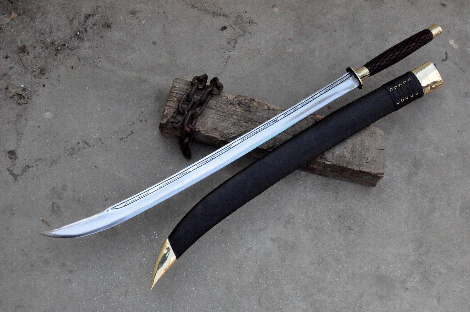 27 inches Long Blade Viking  sword-Handmade sword-Combat,tactical, Hunting sword