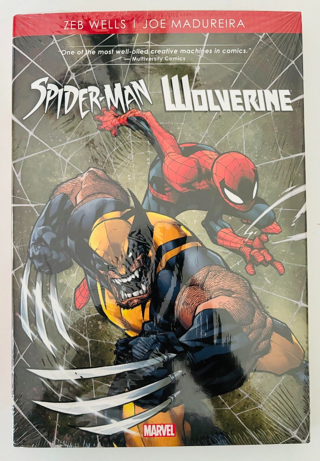SPIDER-MAN AND WOLVERINE HARDCOVER NEW-SEALED