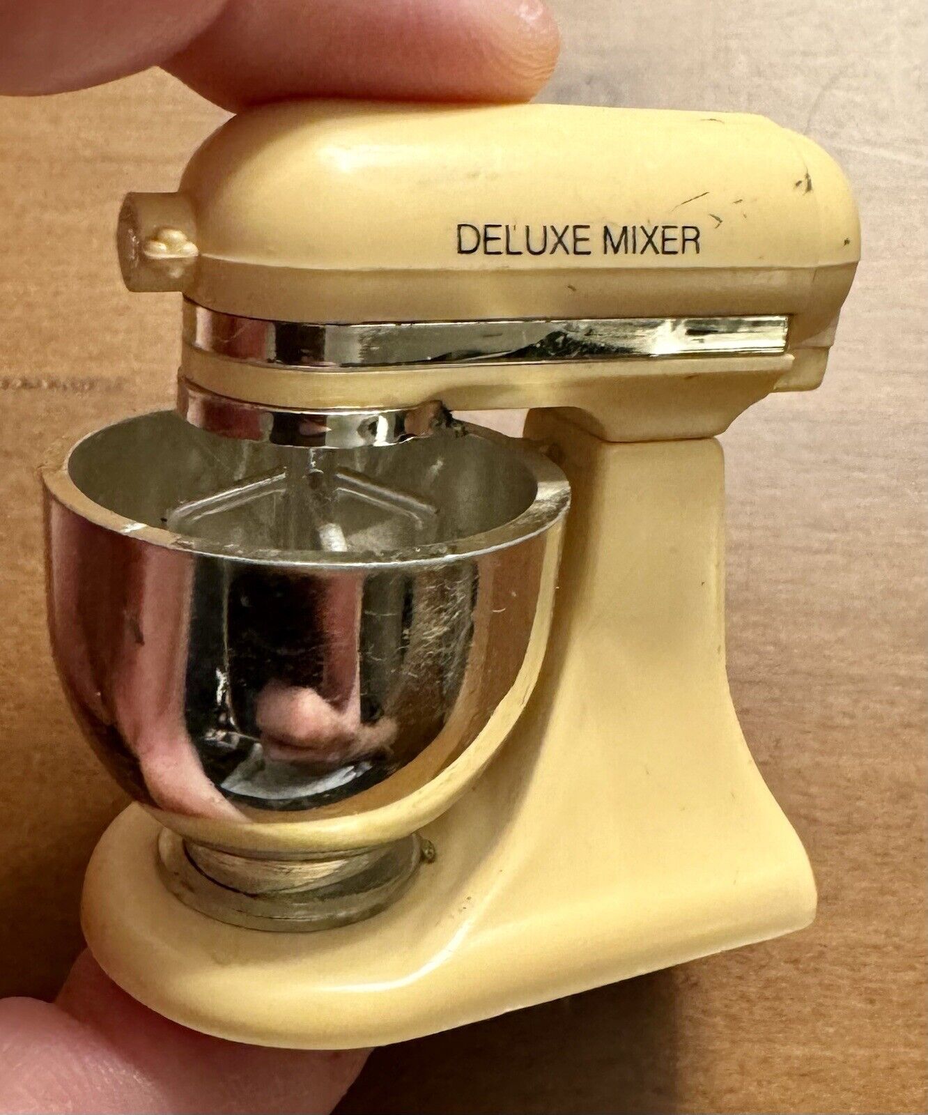 Vintage 1992 ACME Deluxe Stand Mixer With Bowl Fridge Magnet Dollhouse Appliance