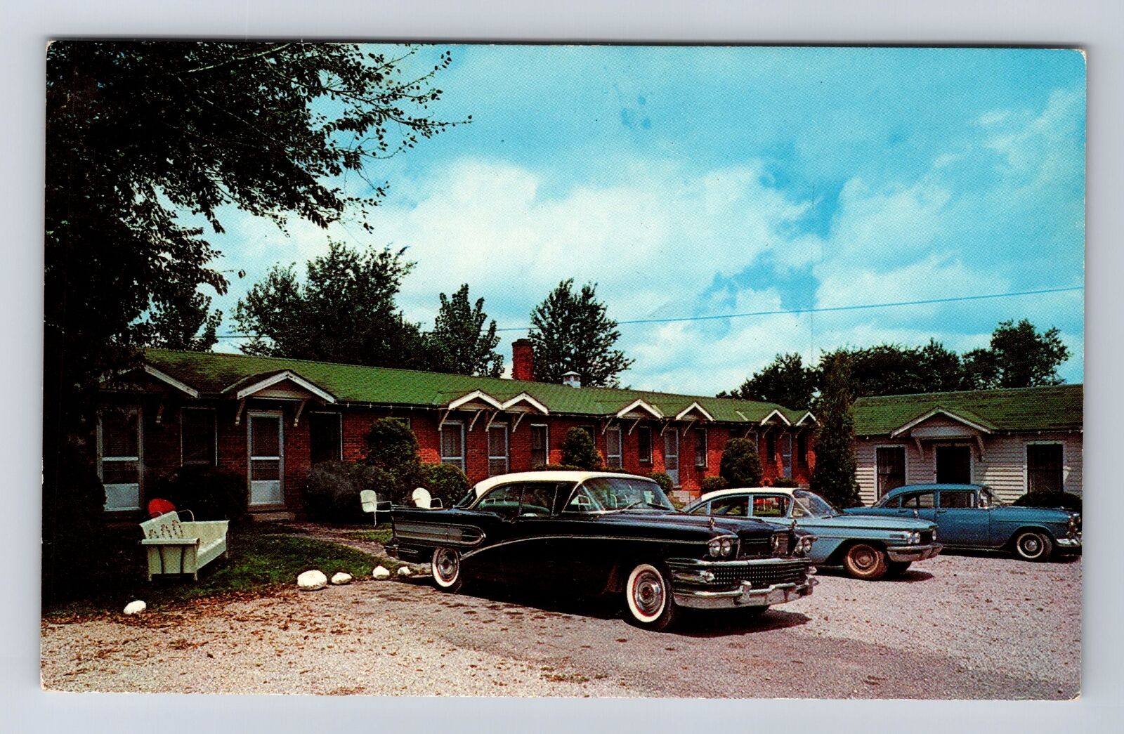 Mt. Vernon KY-Kentucky, Gregory's Motel, Advertising, Antique Vintage Postcard
