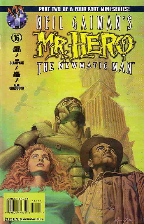 Mr. Hero-The Newmatic Man (Neil Gaiman\'s , 1st Series) #16 FN; Tekno | Penultima