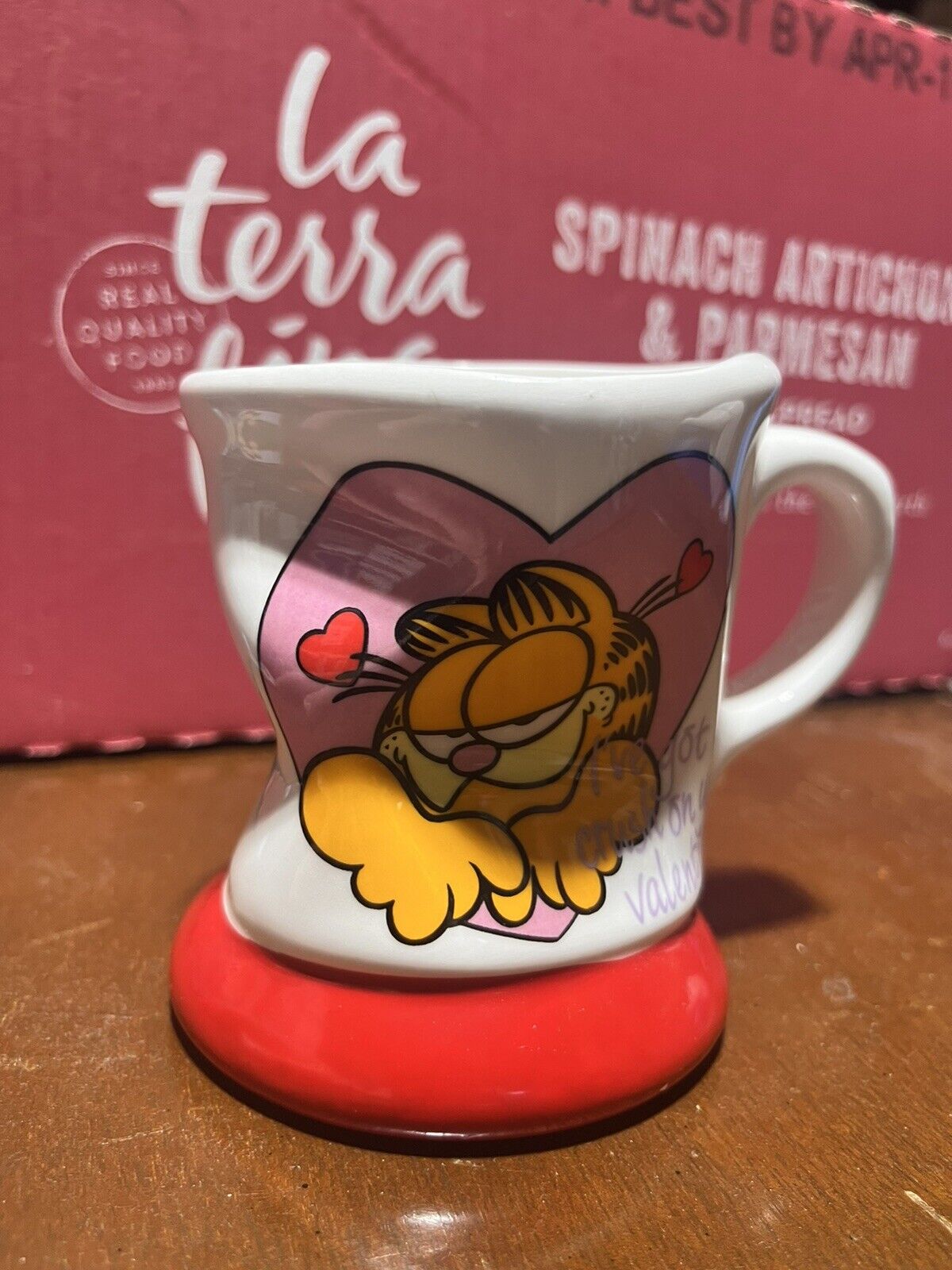 Vintage Garfield Crush Love Sweetheart Coffee Mug Enesco 1978 Valentines Day