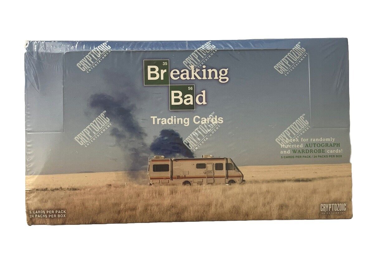 2013 CRYPTOZOIC BREAKING BAD SEASON 1-5 TRADING CARD BOX NEW SEALED U.S.