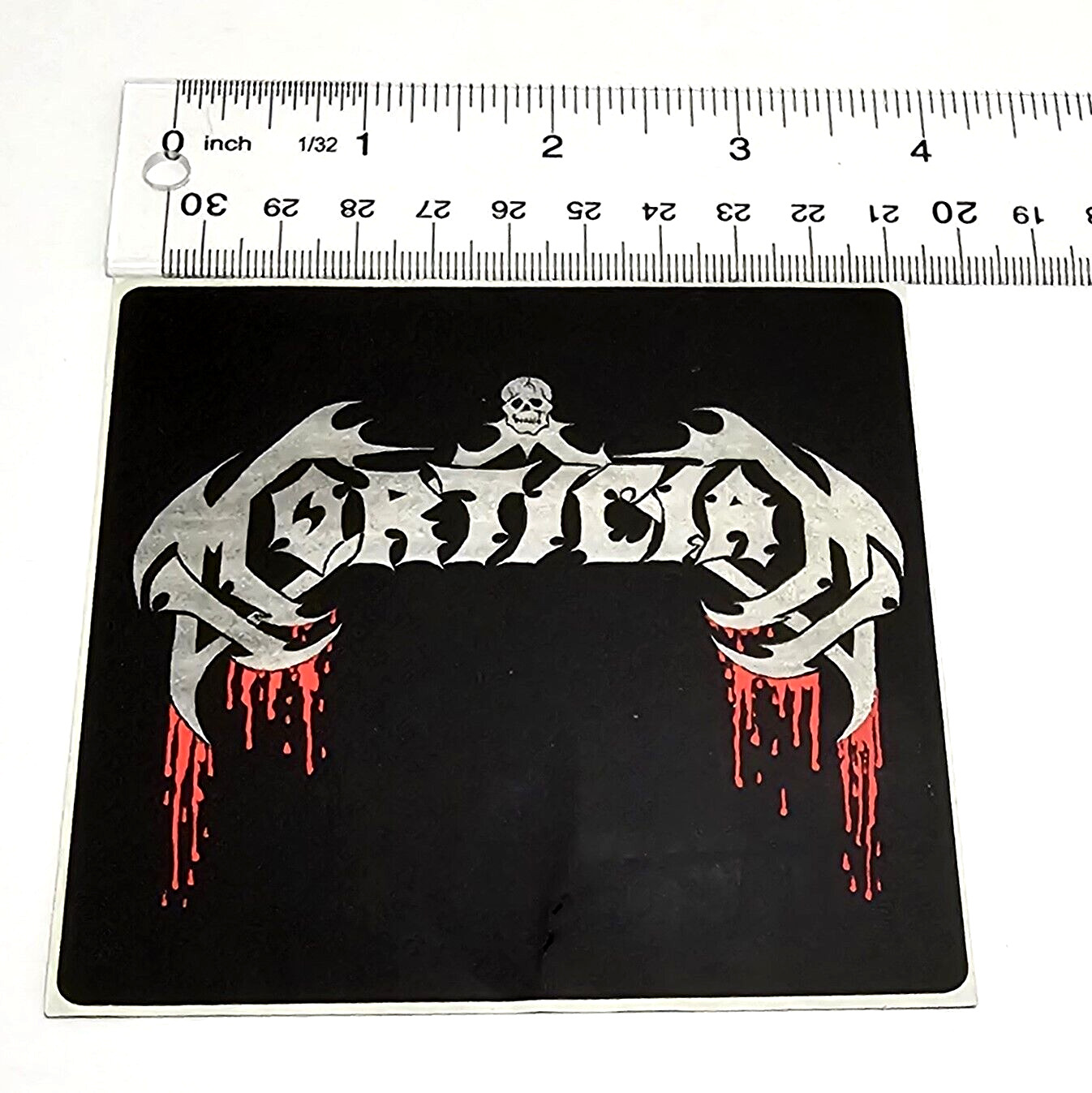 Mortician Vintage Promo Sticker 2004 American Death Metal