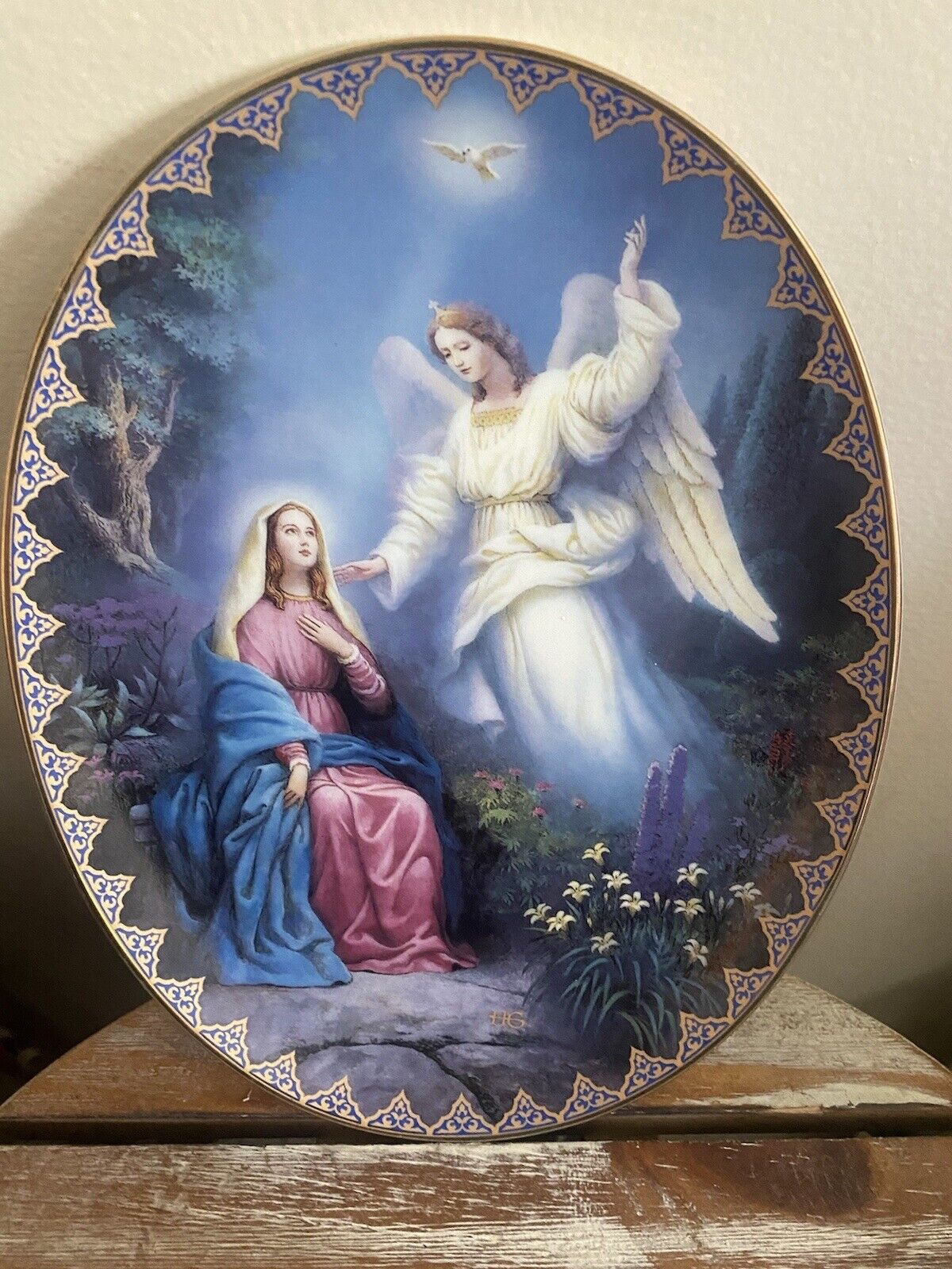 The Annunciation COLLECTOR PLATE 1st Issue In \