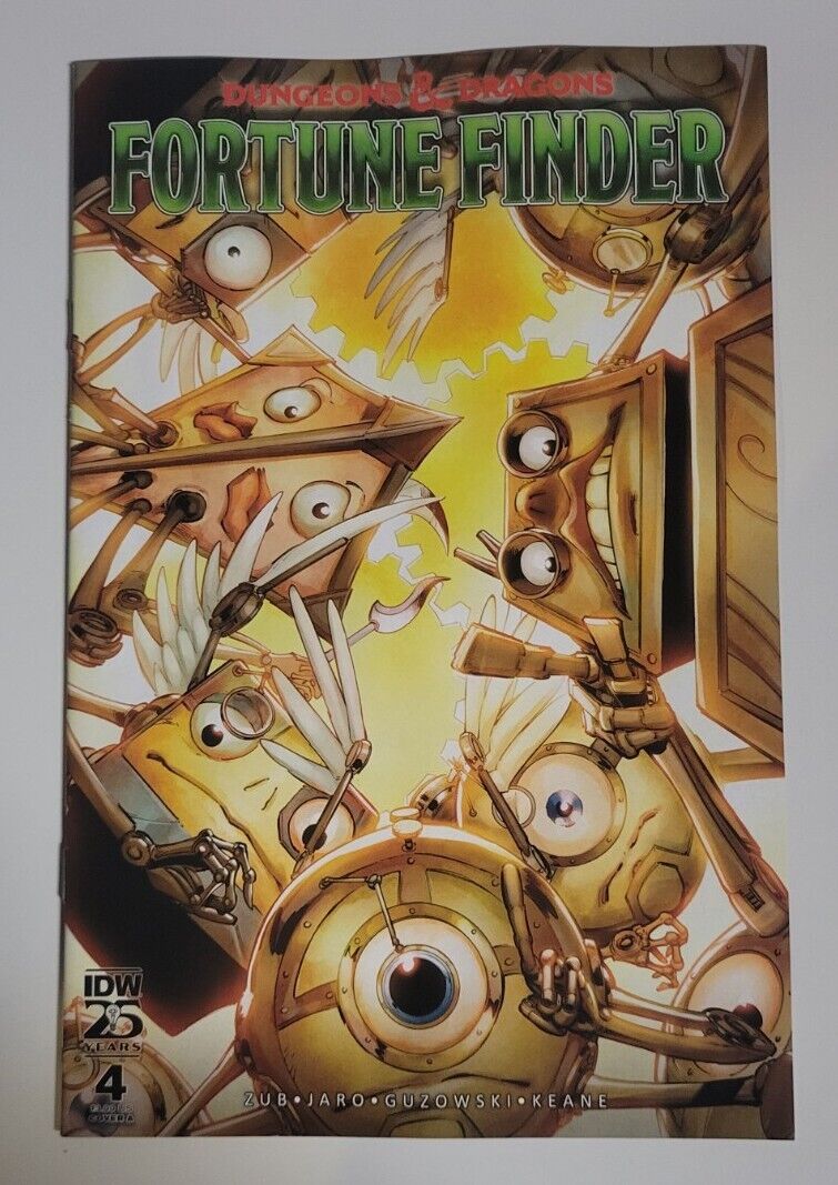 Dungeons & Dragons: Fortune Finder #4 02/2024 NM-/VF+ Cover A IDW PUBLISHING 