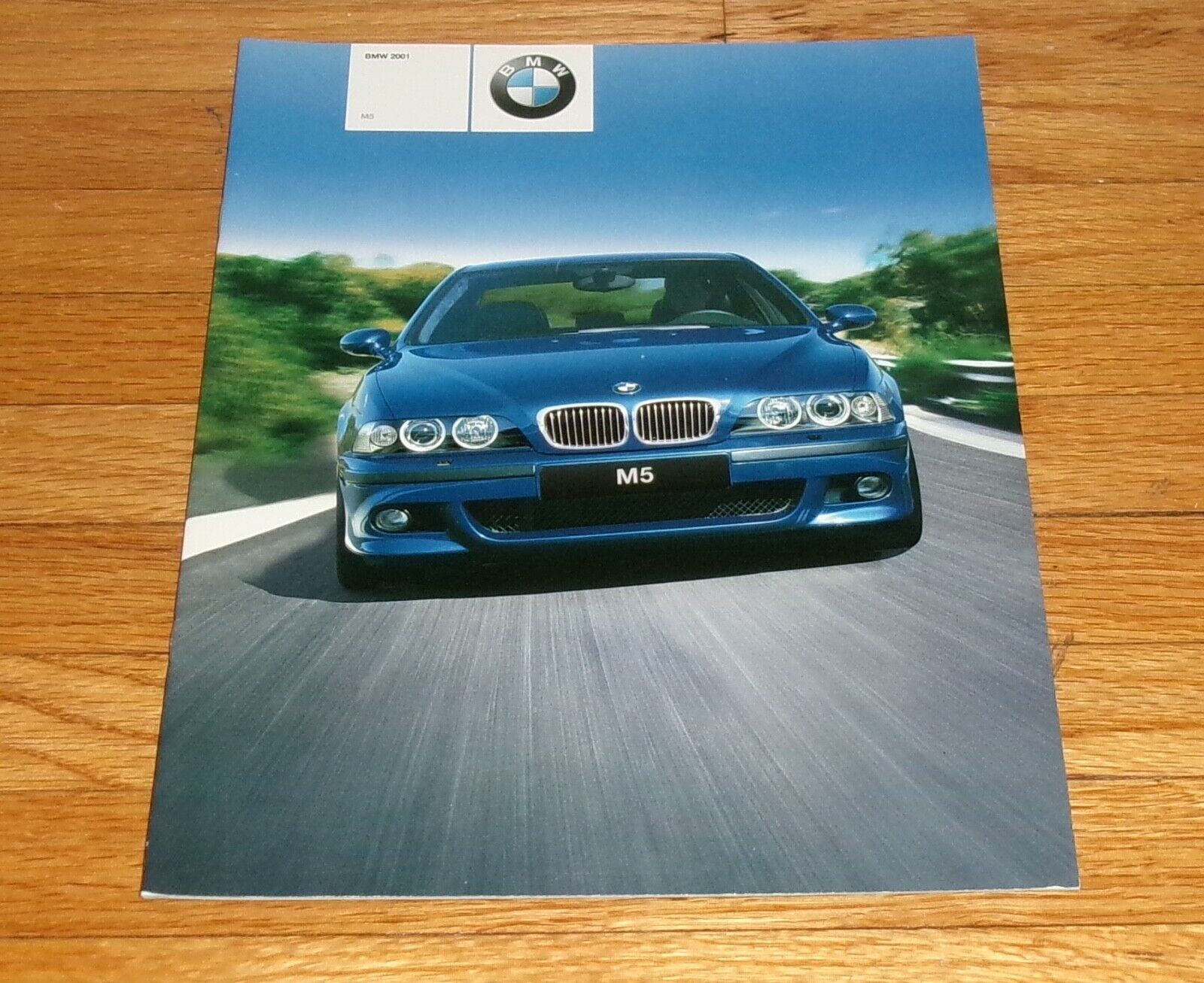 Original 2001 BMW M5 Sales Brochure Catalog