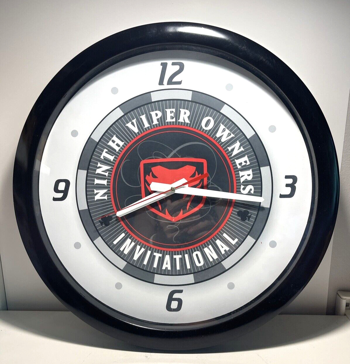 RARE 9th dodge viper owners invitational round clock