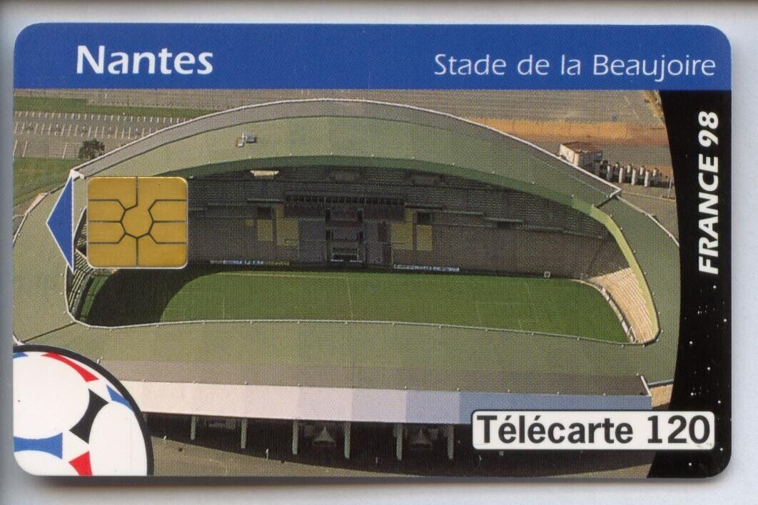 FRANCE TELECARTE / PHONECARD .. 120U F878 FOOTBALL NANTES B84463010 UT/TBE C25€
