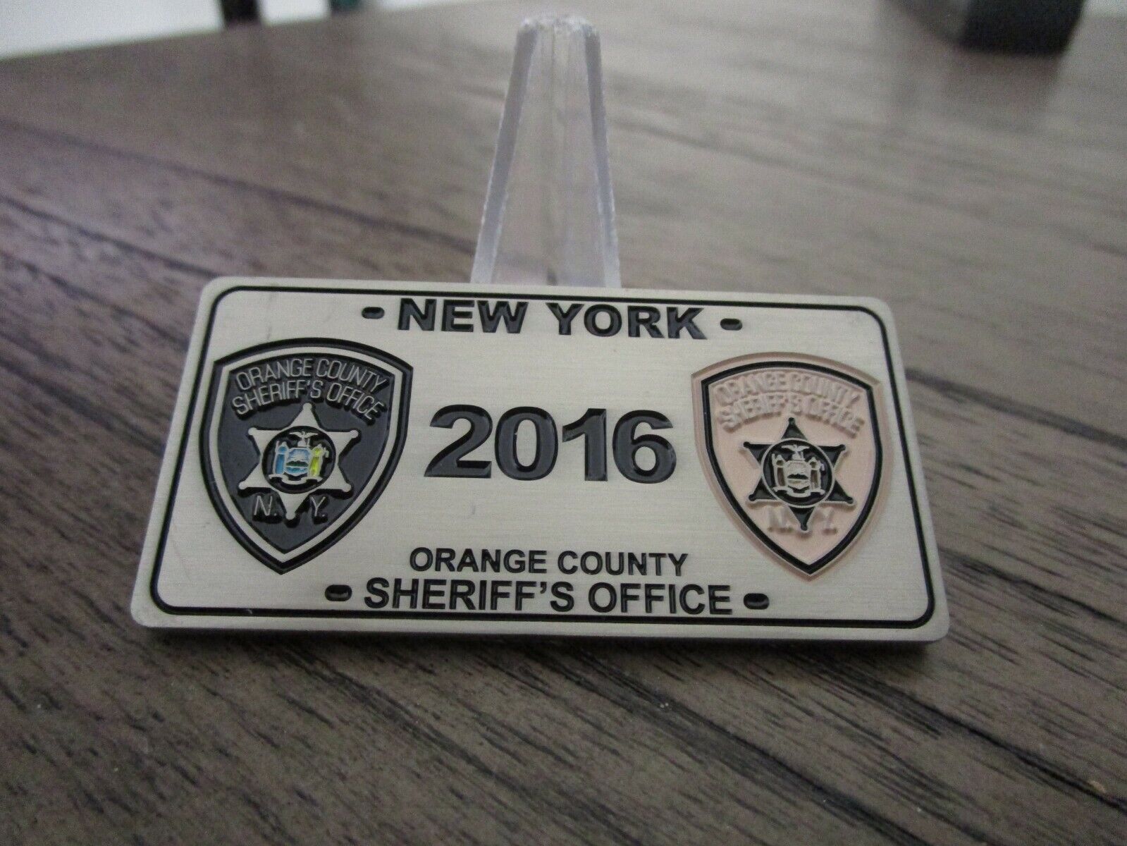 Orange County New York Sheriffs Office K9 Unit FBI SOG Challenge Coin #457G.