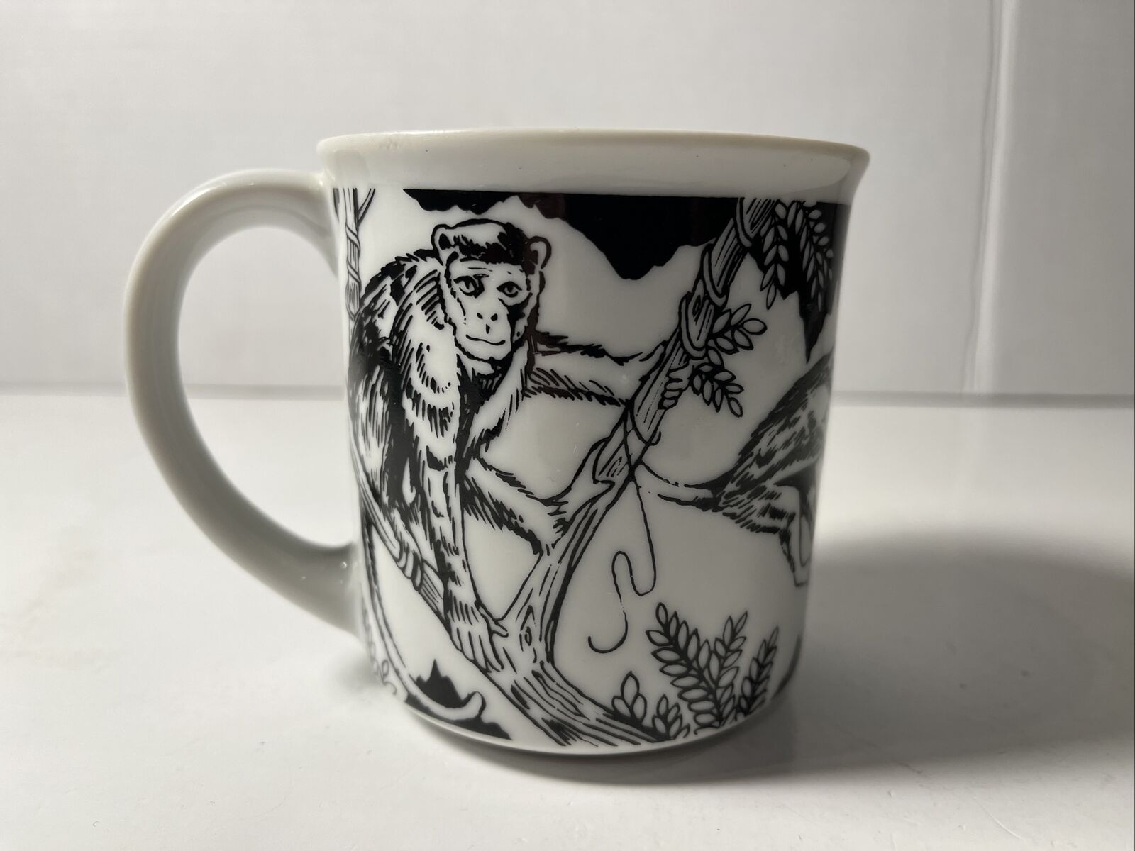 Vintage Viking Japan Brand Ceramic Safari Theme 8oz Cup